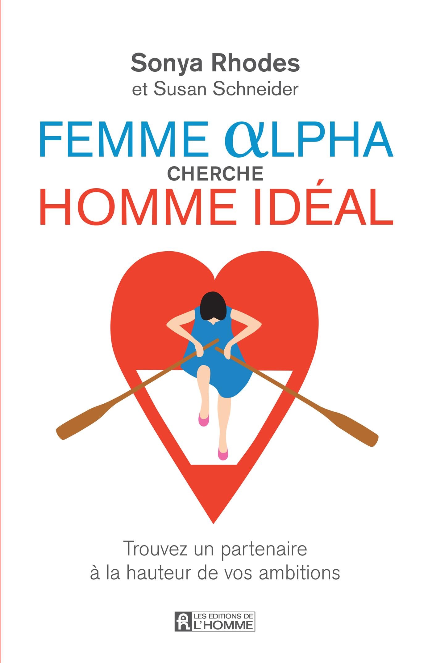 Couverture du livre de Femme alpha cherche homme idéal - papier format