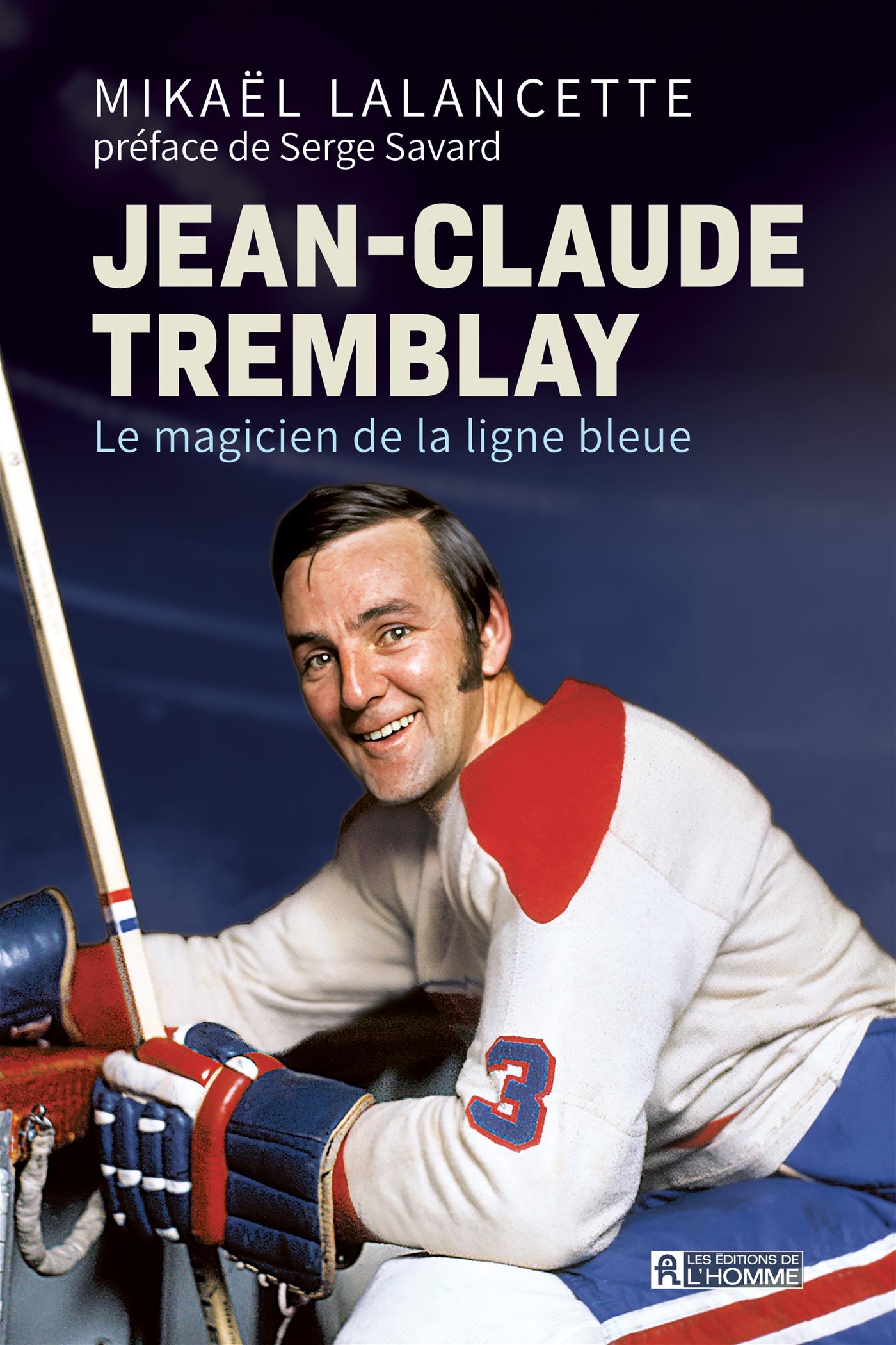 Couverture du livre de Jean-Claude Tremblay, le magicien de la ligne bleue - papier format