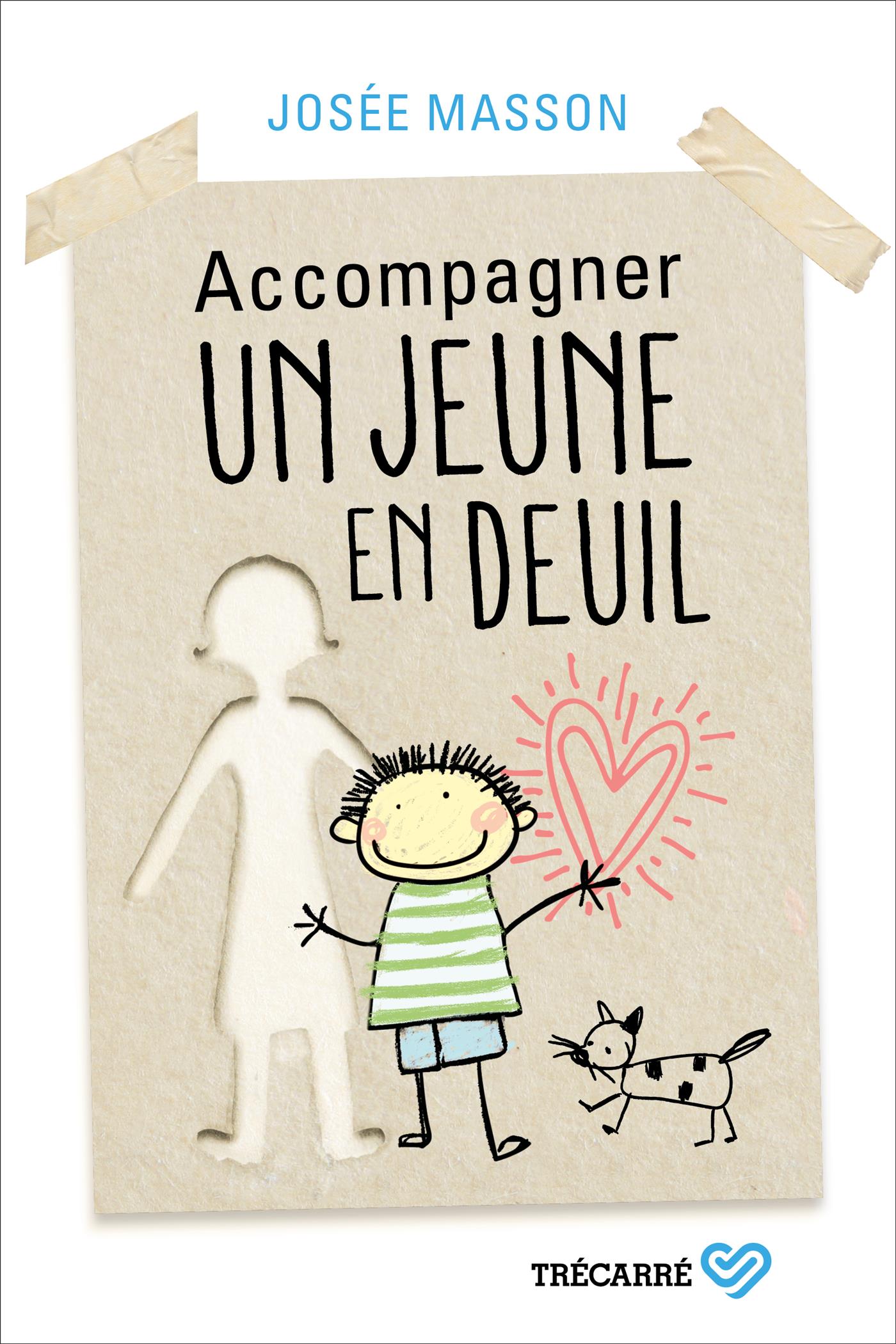 Couverture du livre de Accompagner un jeune en deuil - papier format