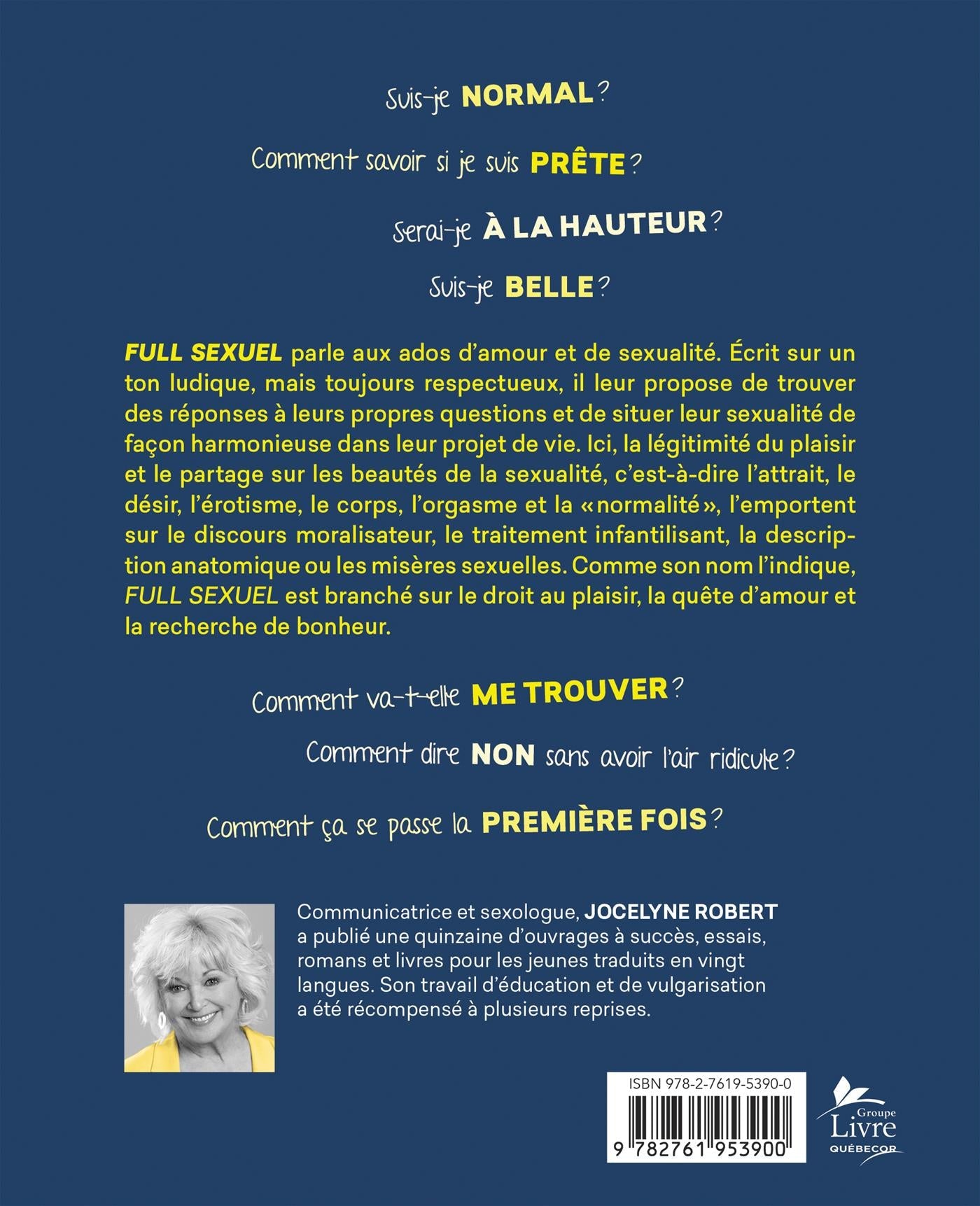 Couverture du livre de Full sexuel : La vie amoureuse des adolescents - papier format