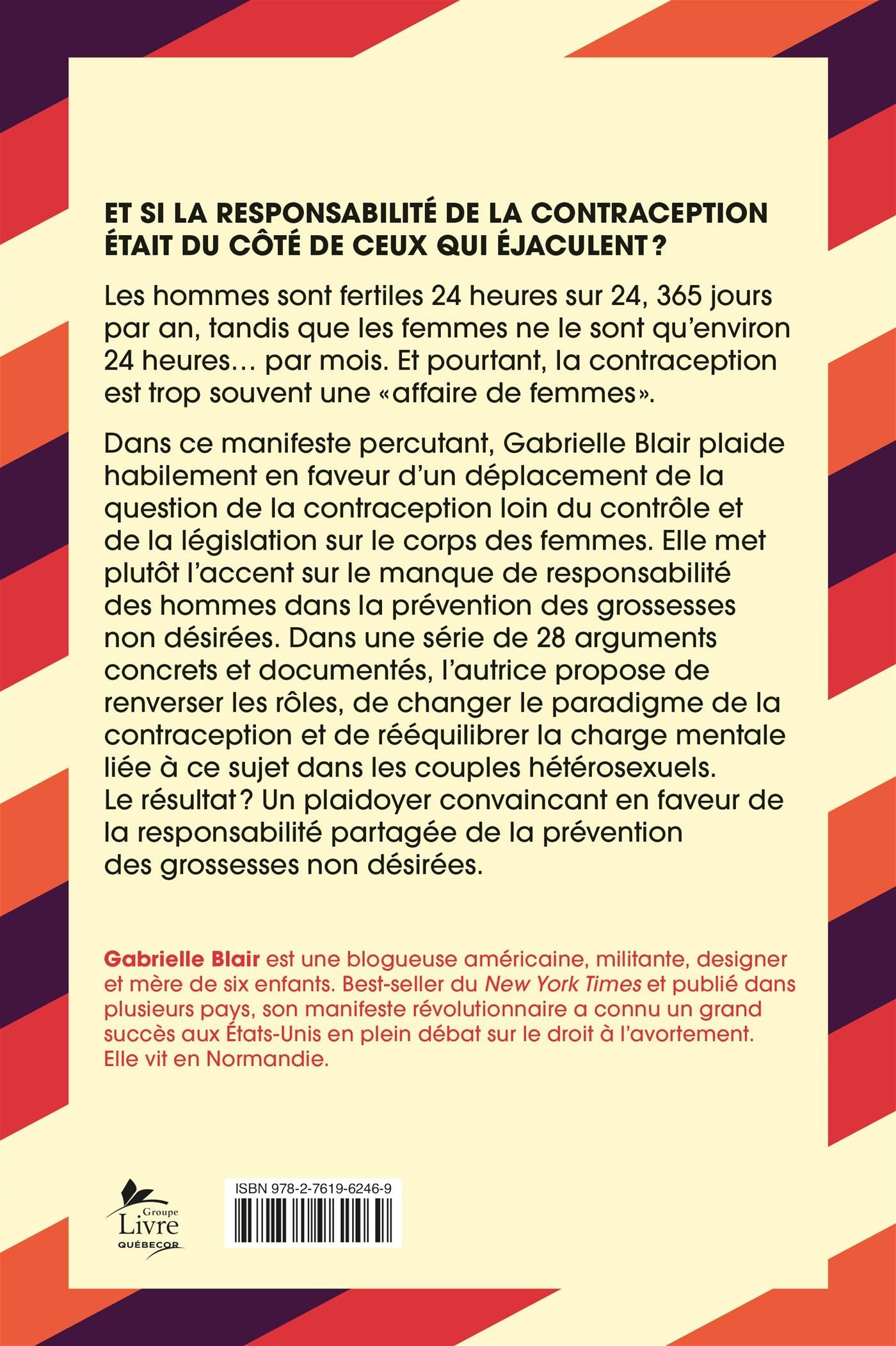 Couverture du livre de Éjaculer en toute responsabilité - papier format