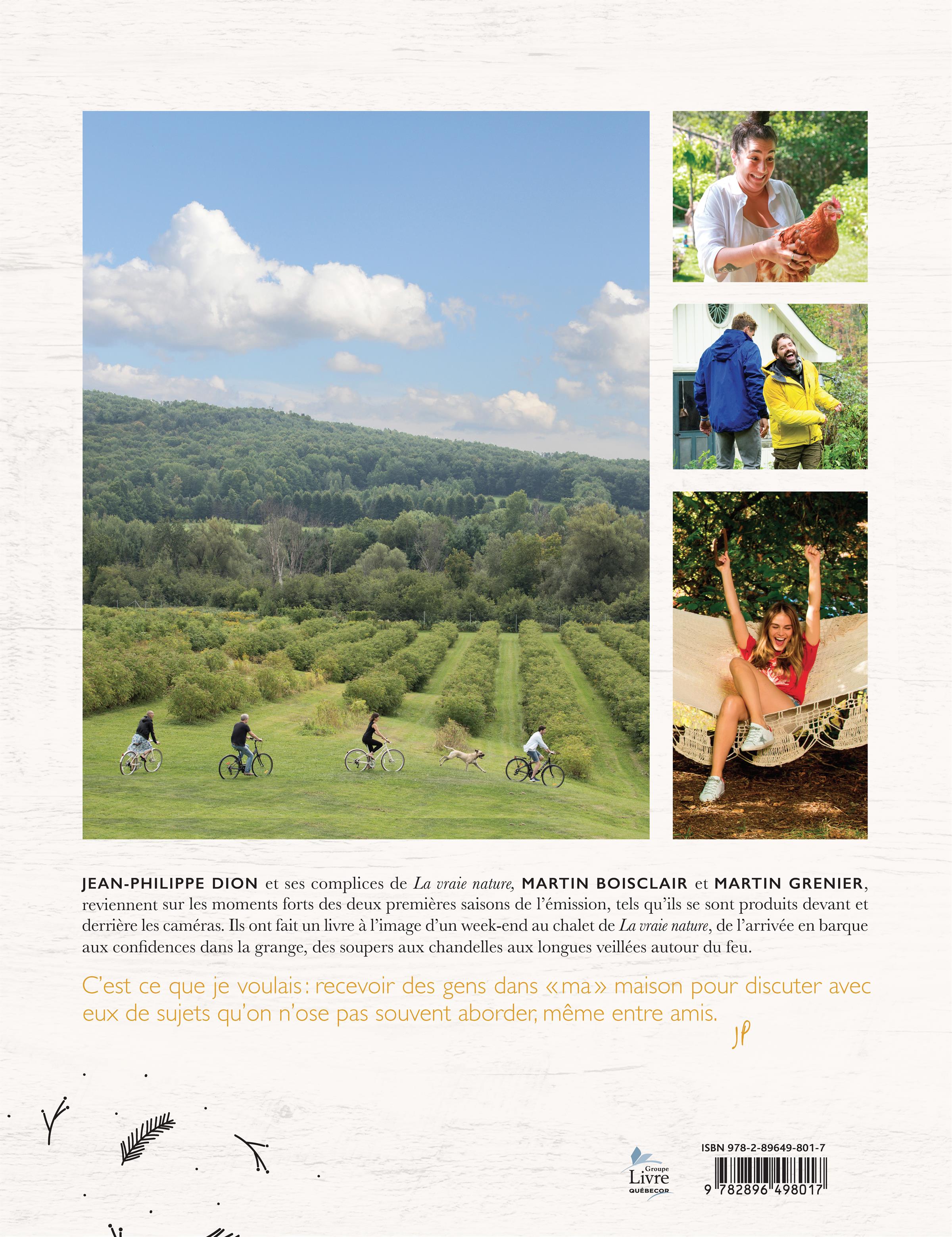 Couverture du livre de La vraie nature - papier format