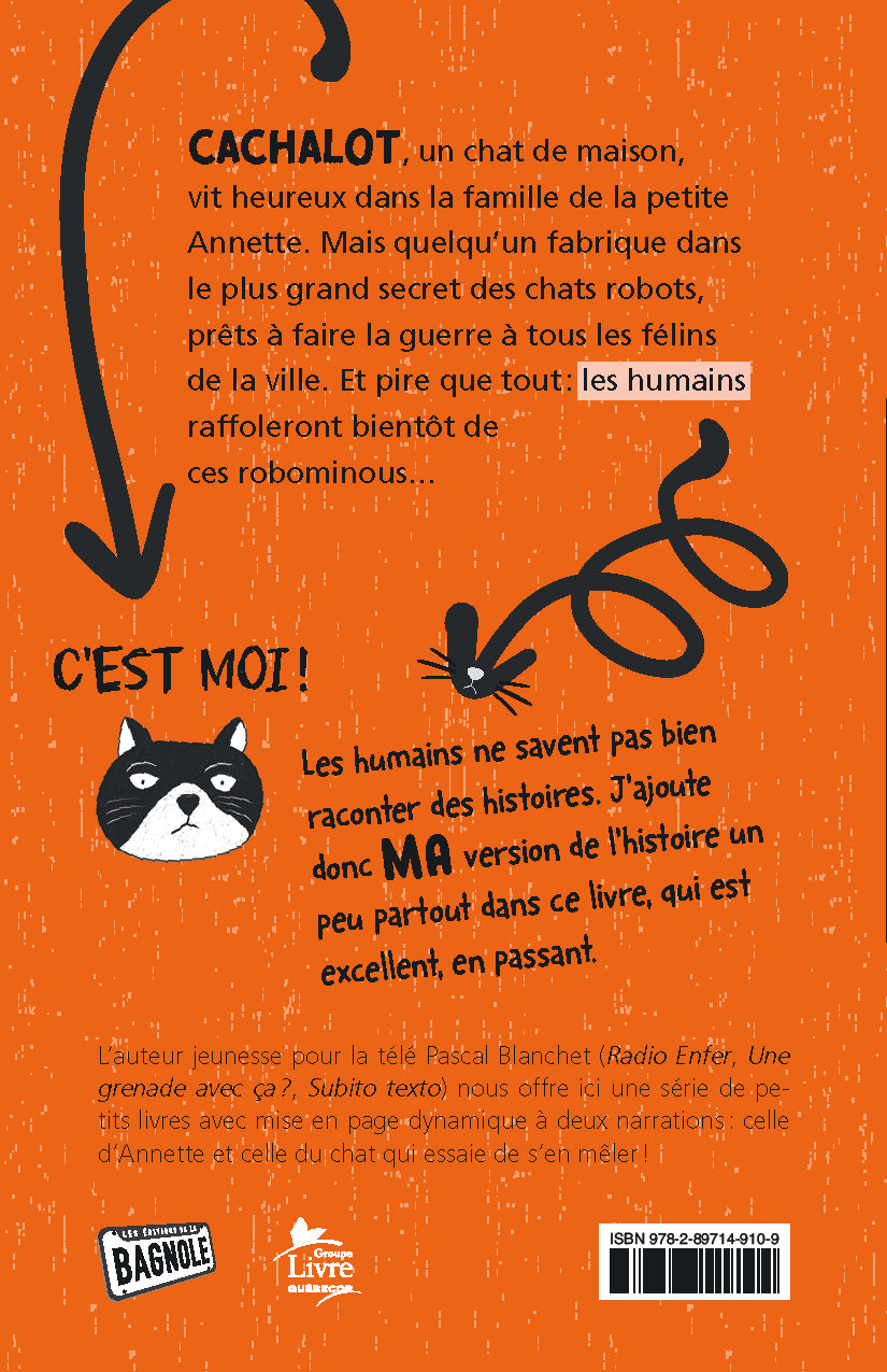 Couverture du livre de Robominous 1 - papier format