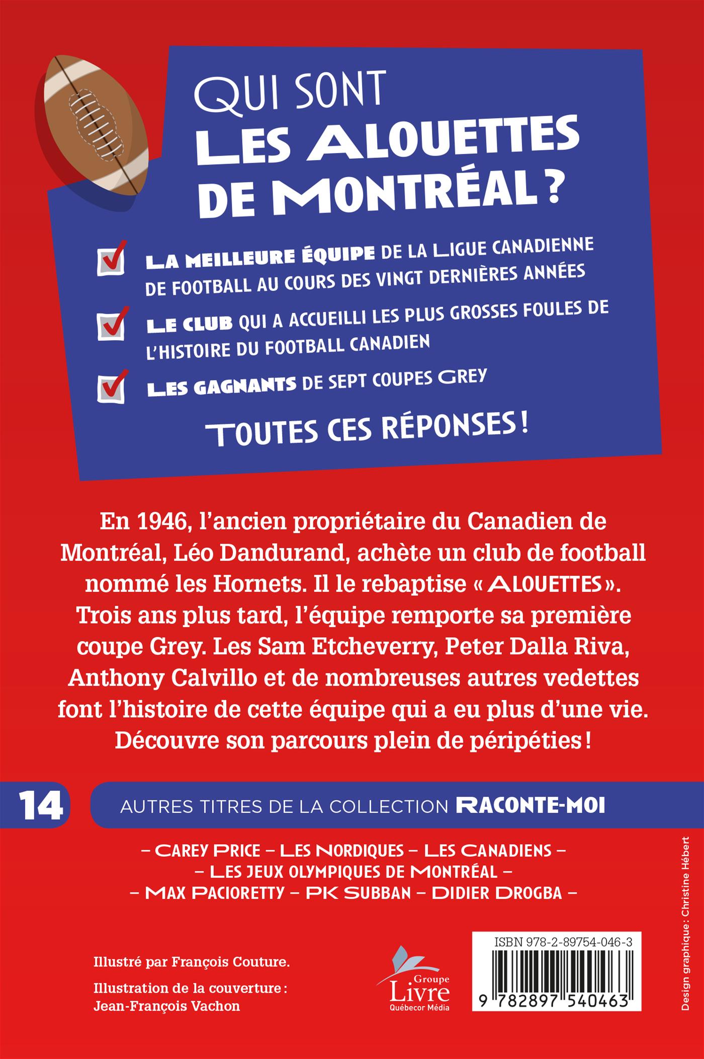 Couverture du livre de Raconte-moi les Alouettes - papier format