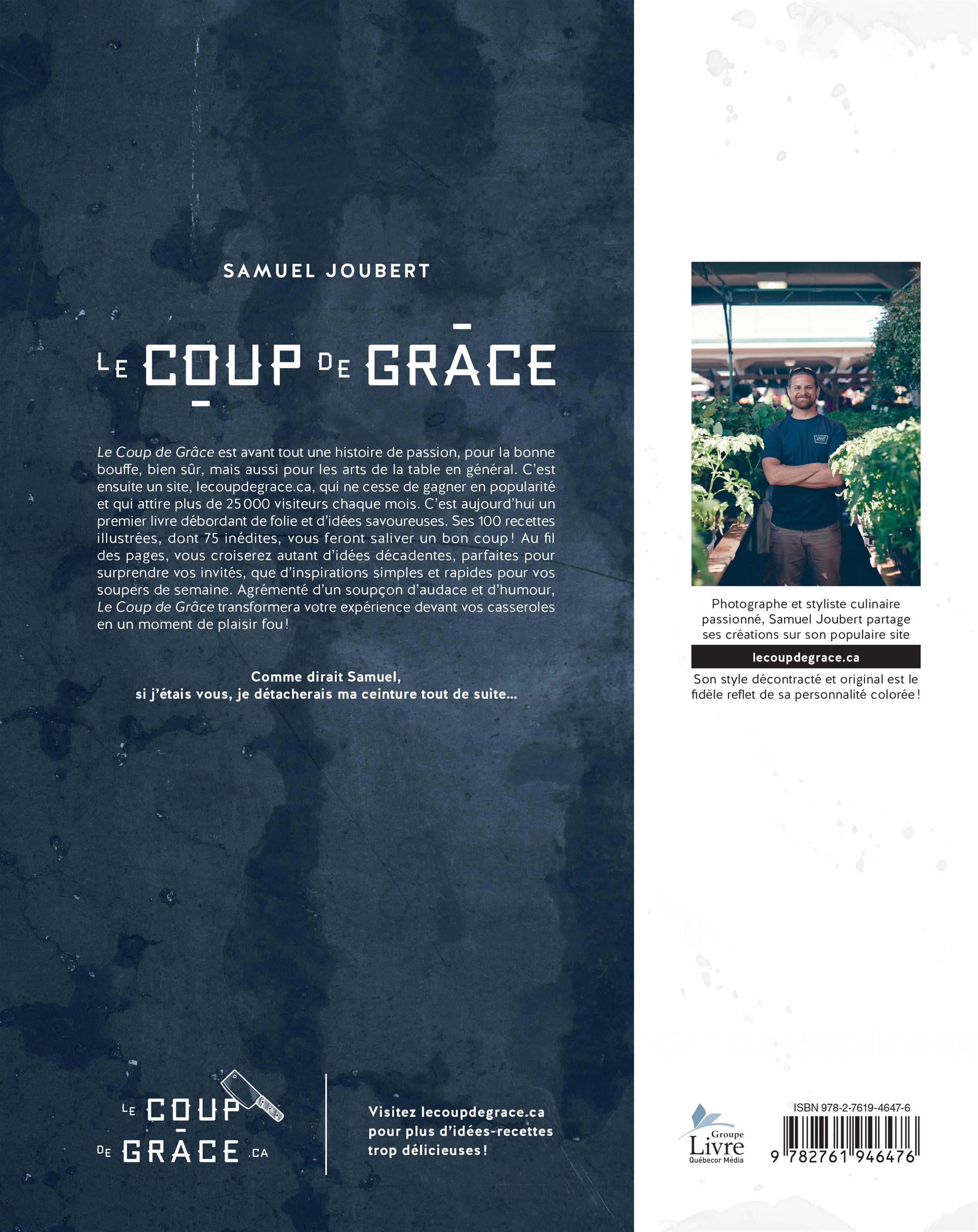 Couverture du livre de Le coup de grâce - papier format