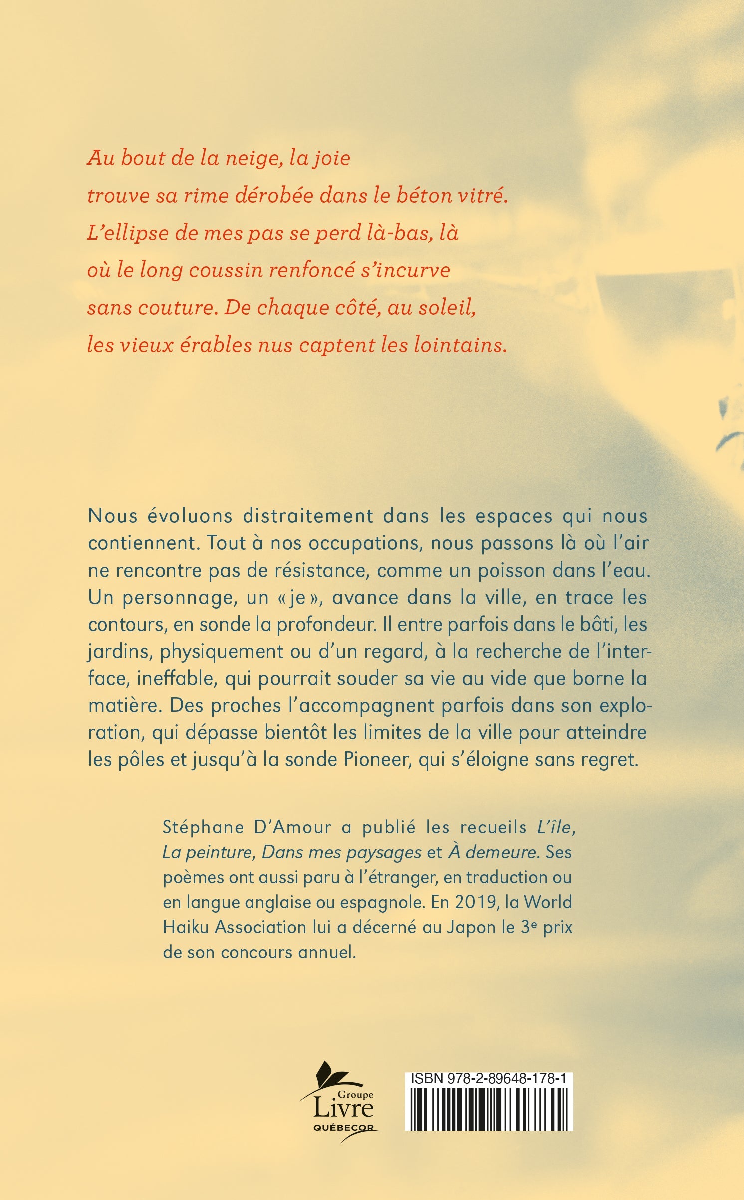 Couverture du livre de La pratique de l'espace - papier format