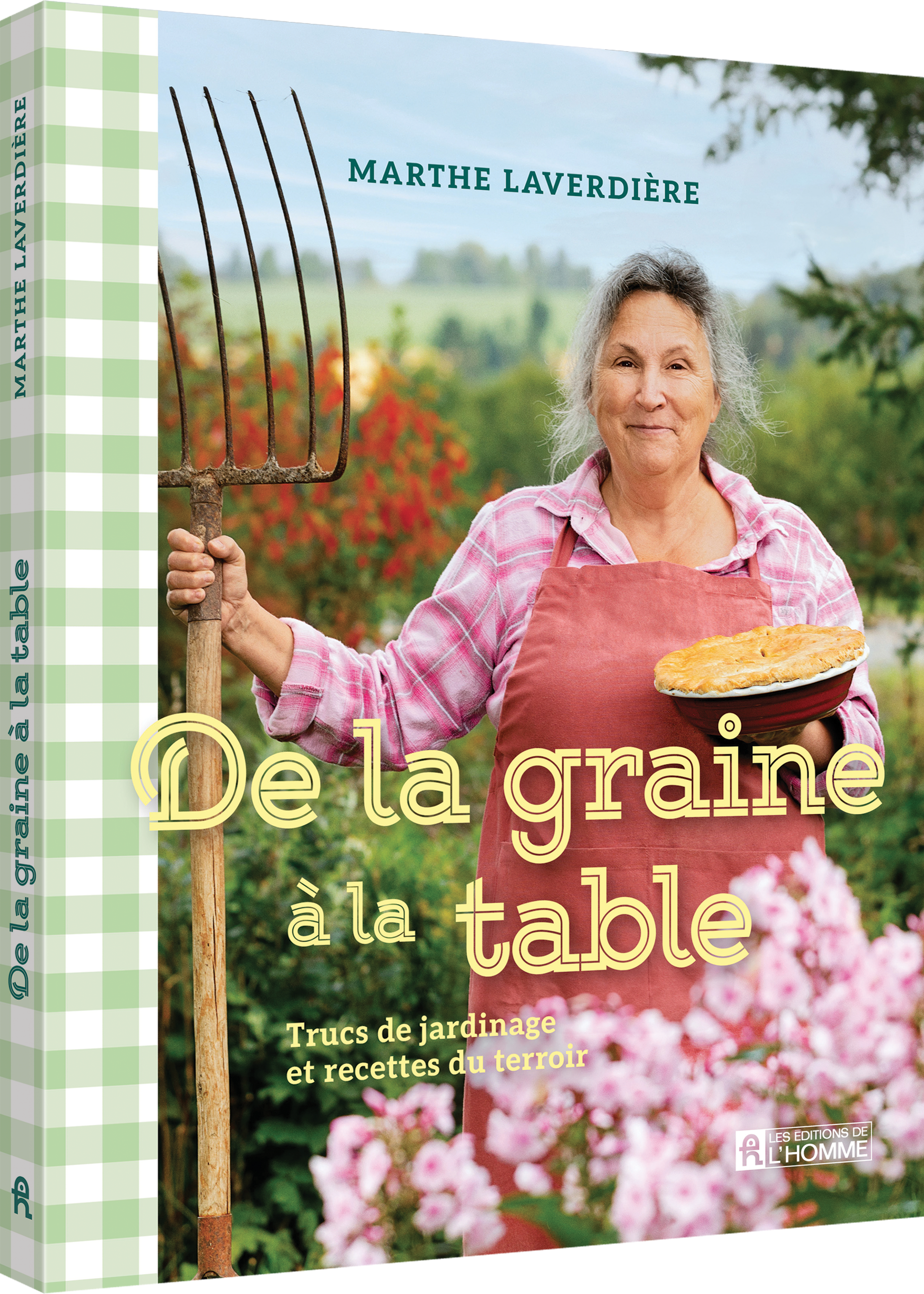 Couverture du livre de De la graine à la table - papier format