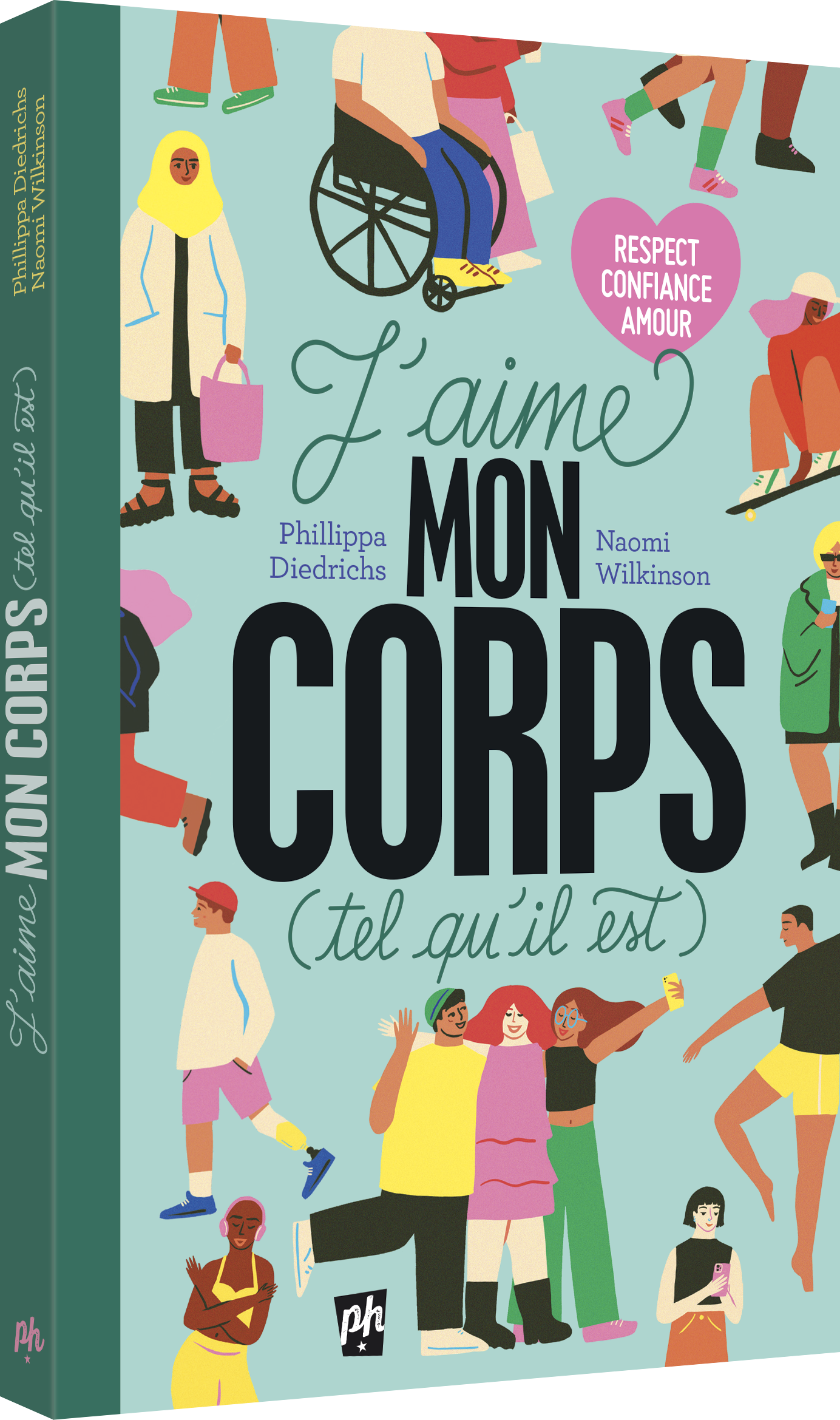 Couverture du livre de J'aime mon corps (tel qu'il est) - papier format