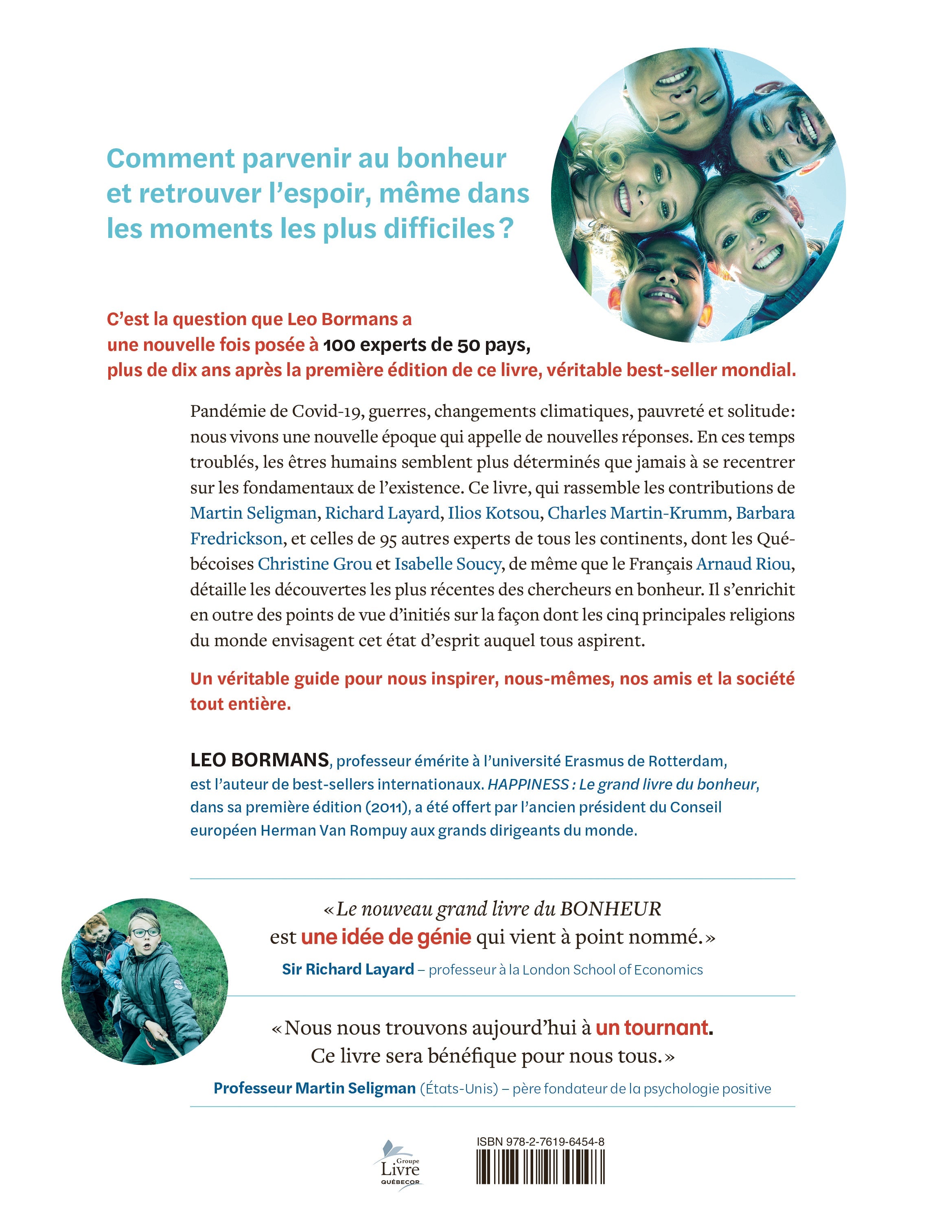 Couverture du livre de Le nouveau grand livre du BONHEUR - papier format