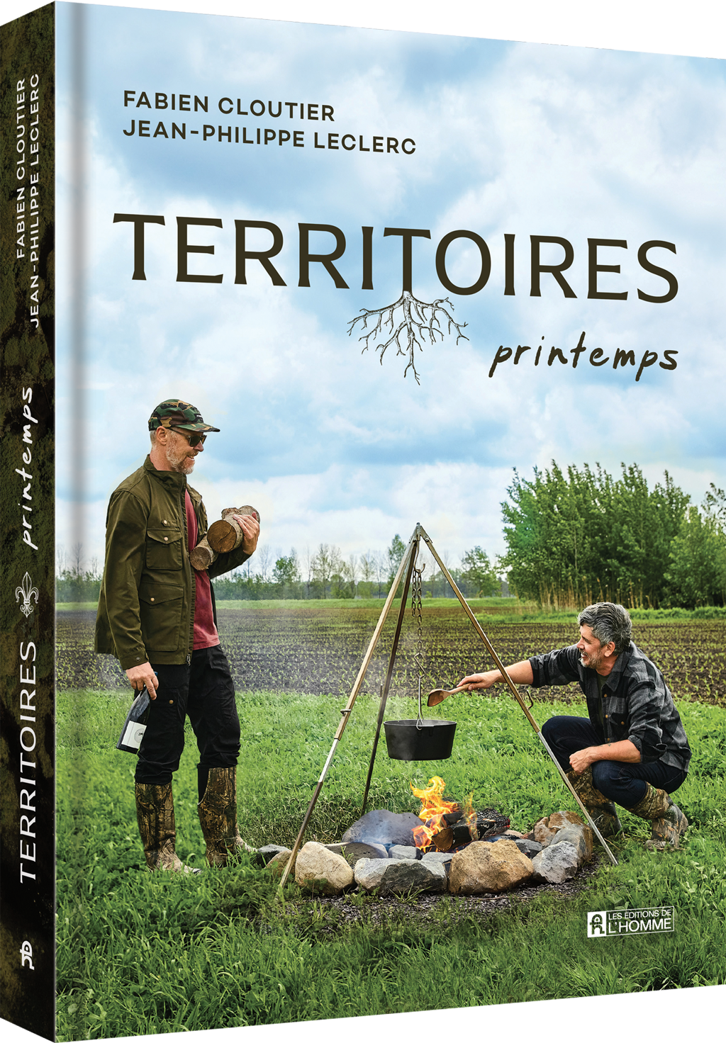 Couverture du livre de Territoires - Tome 1 - papier format