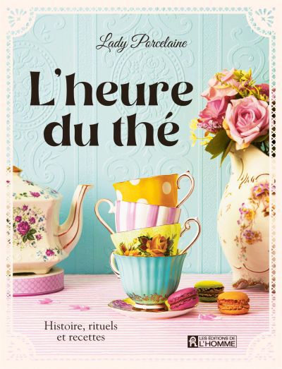 Couverture du livre de L'heure du thé - papier format