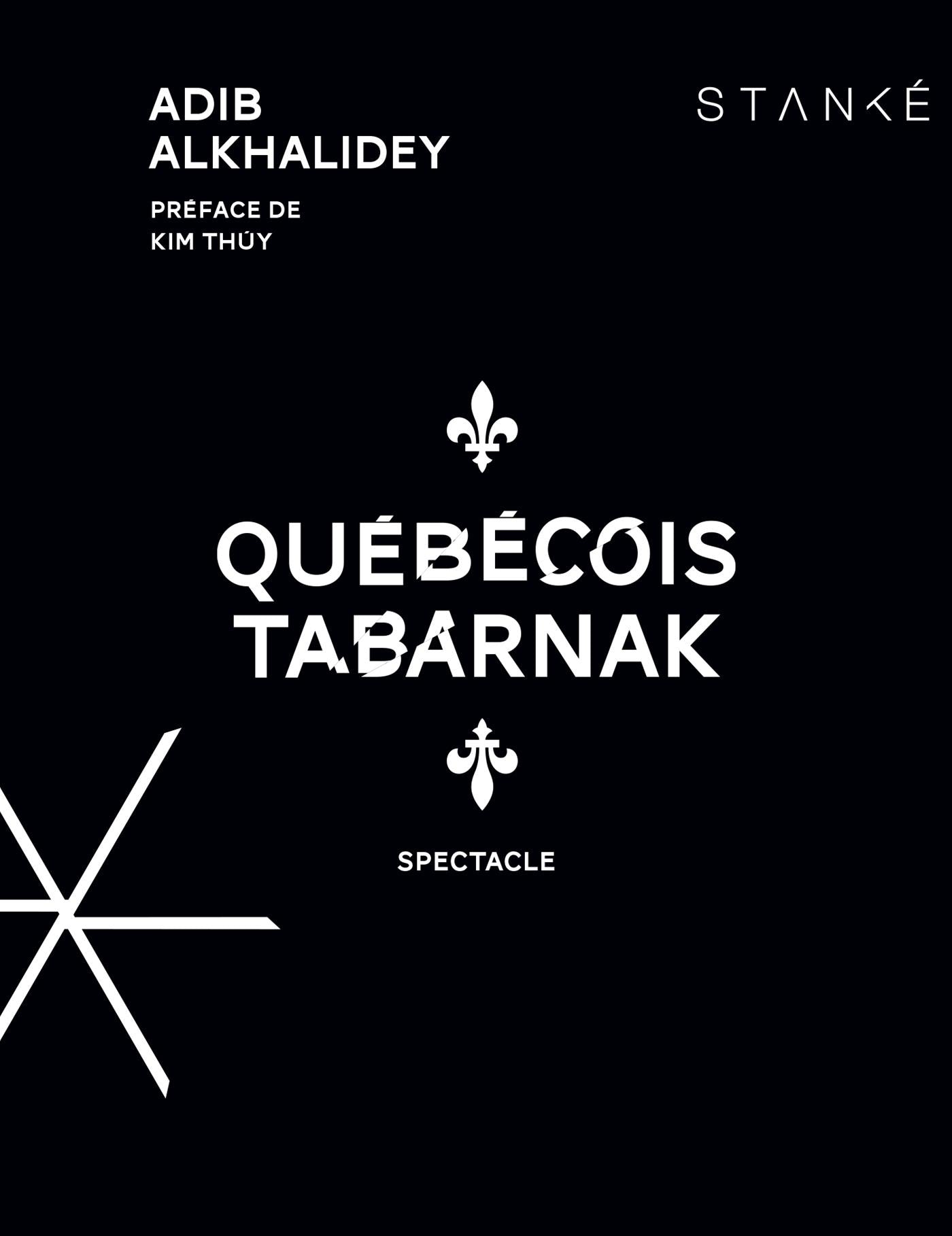 Couverture du livre de Québécois tabarnak - papier format