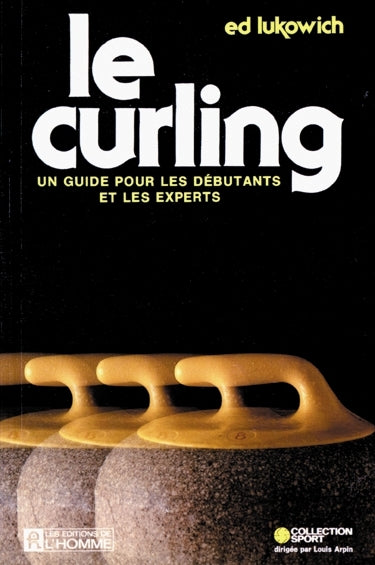 Couverture du livre de Le Curling - papier format