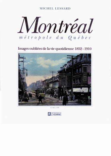 Couverture du livre de Montréal métropole du Québec - papier format