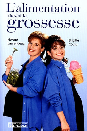 Couverture du livre de L'alimentation durant la grossesse - papier format