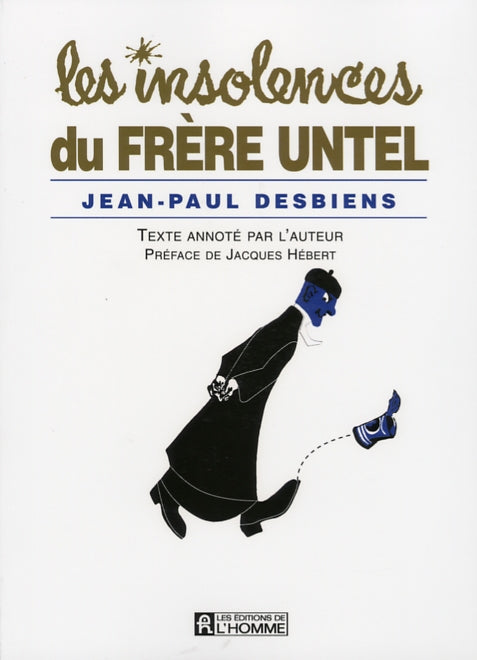 Couverture du livre de Les insolences du Frère Untel - papier format