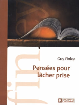 Couverture du livre de Pensées pour lâcher prise - papier format