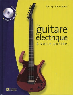 Couverture du livre de La guitare électrique à votre portée - papier format