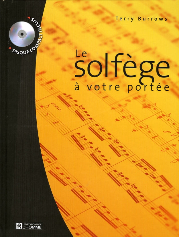Couverture du livre de Le solfège à votre portée - papier format