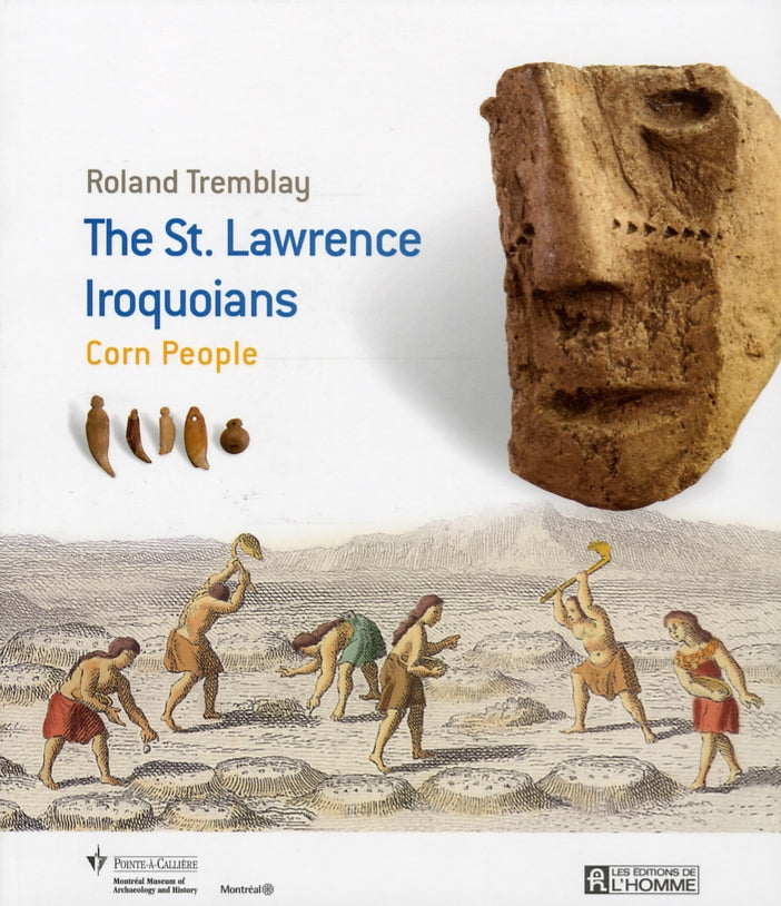 Couverture du livre de The St. Lawrence Iroquoians : corn people - papier format