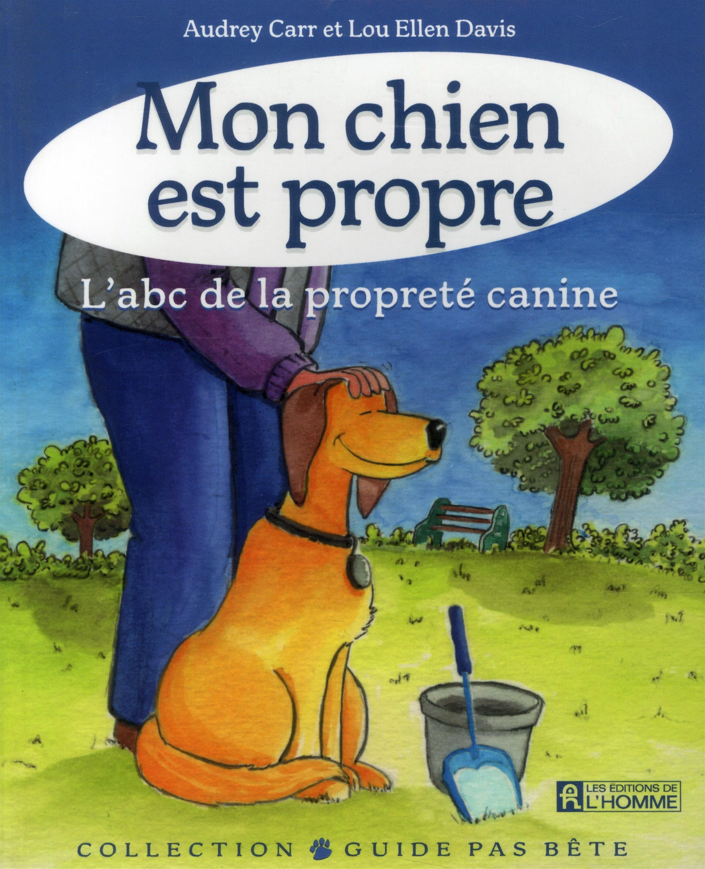 Couverture du livre de Mon chien est propre - papier format