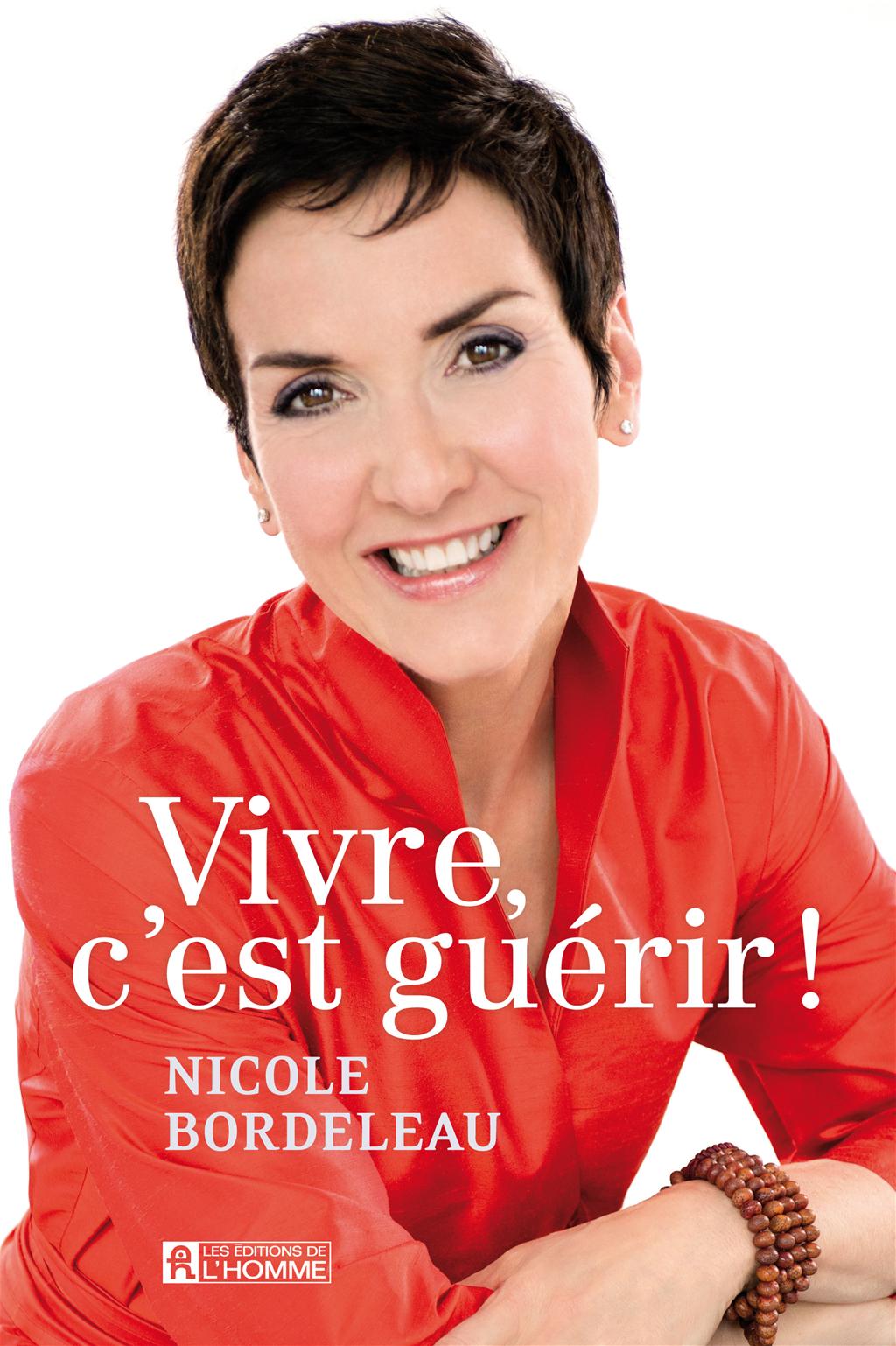 Couverture du livre de Vivre, c'est guérir! - papier format