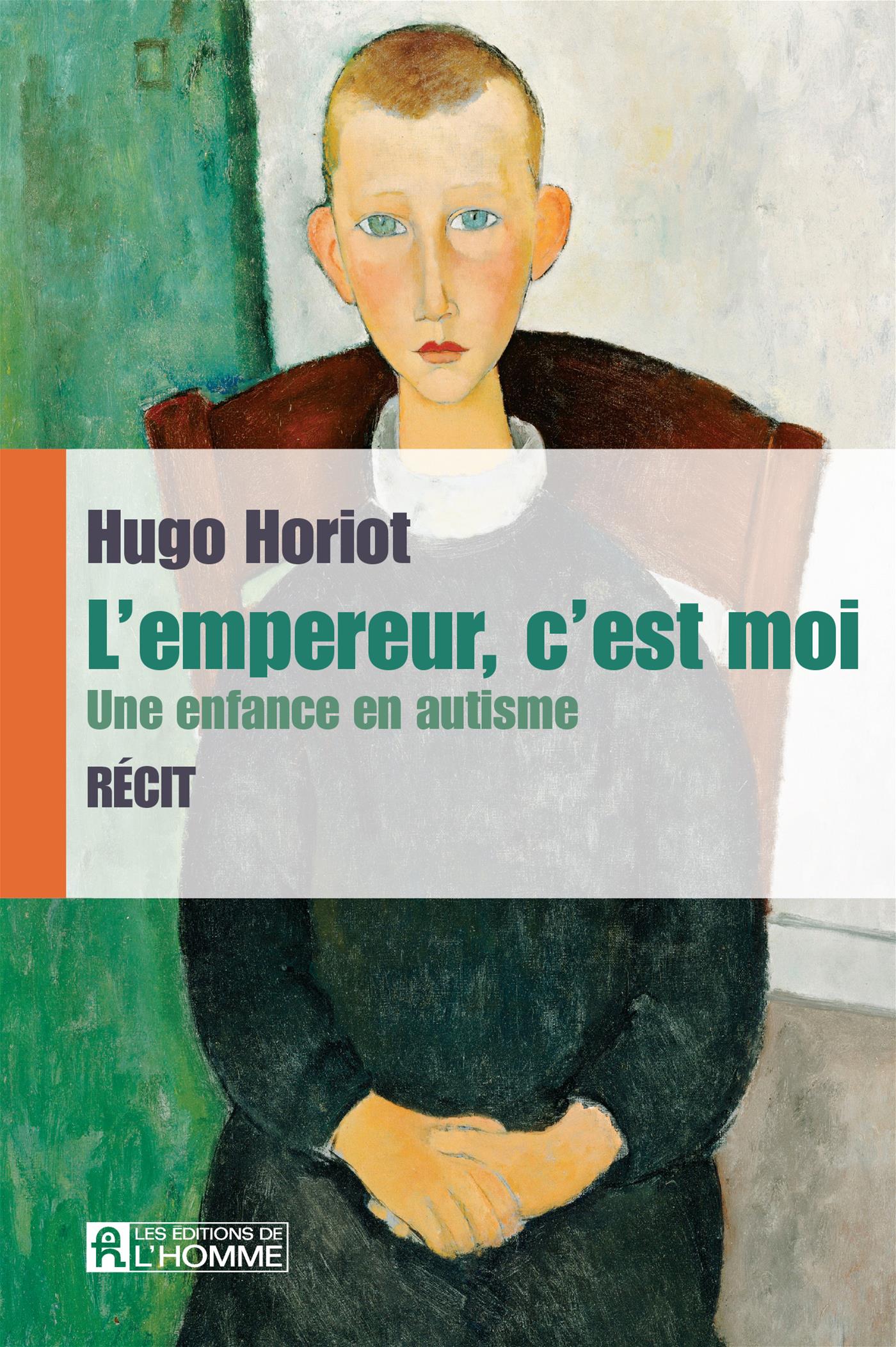 Couverture du livre de L'empereur, c'est moi : une enfance en autisme - papier format