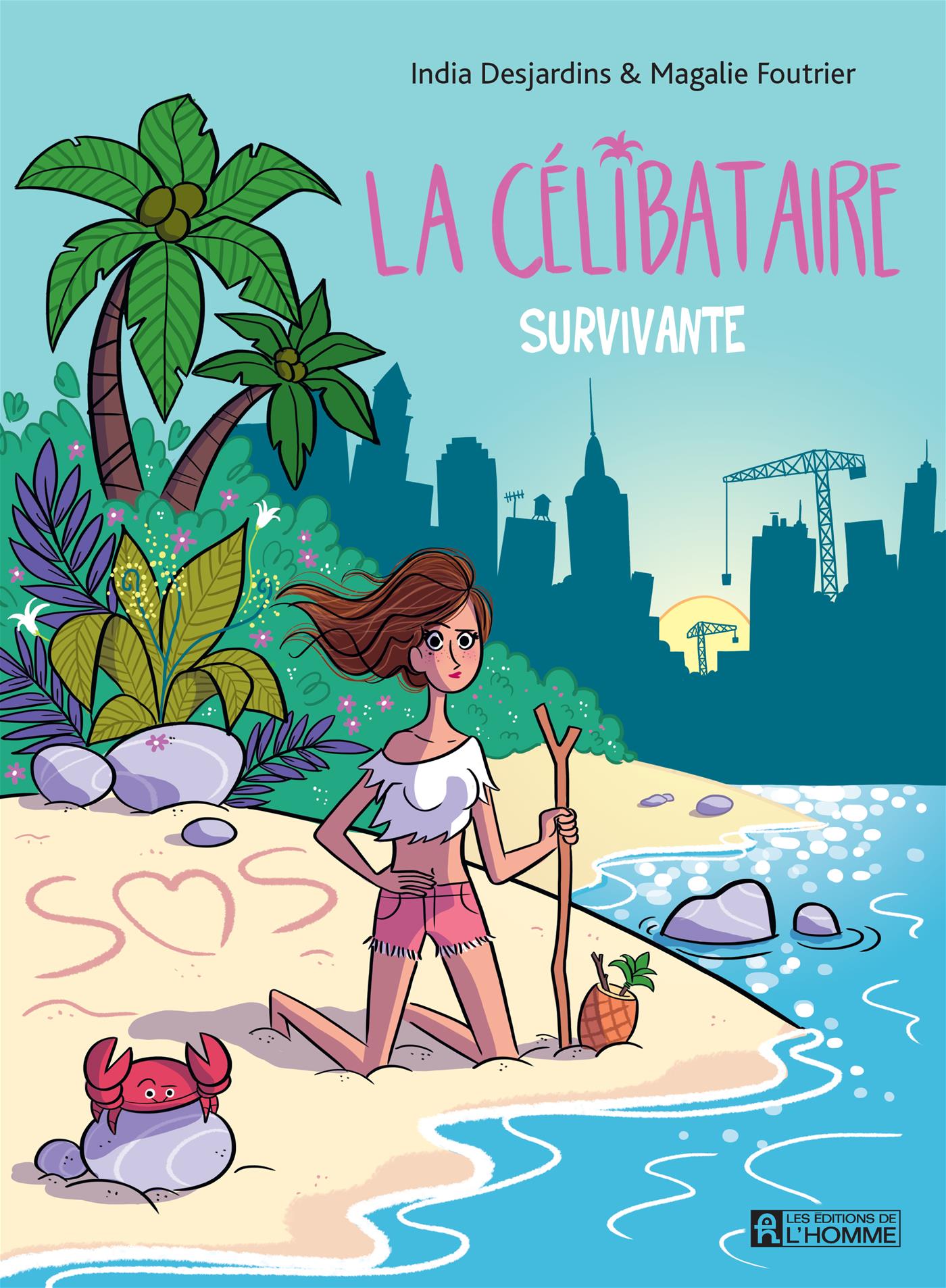 Couverture du livre de La célibataire - papier format