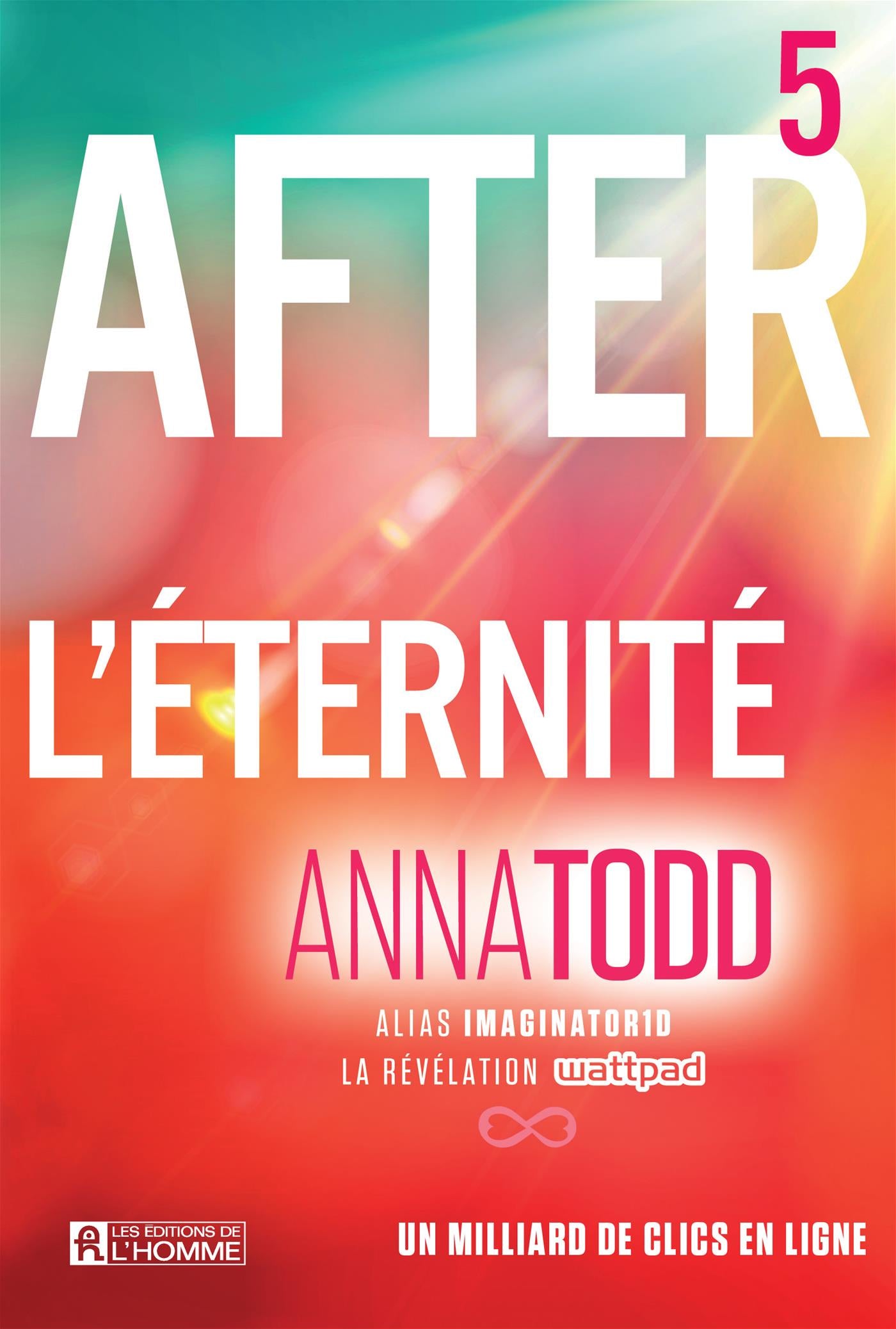 Couverture du livre de L'éternité - papier format