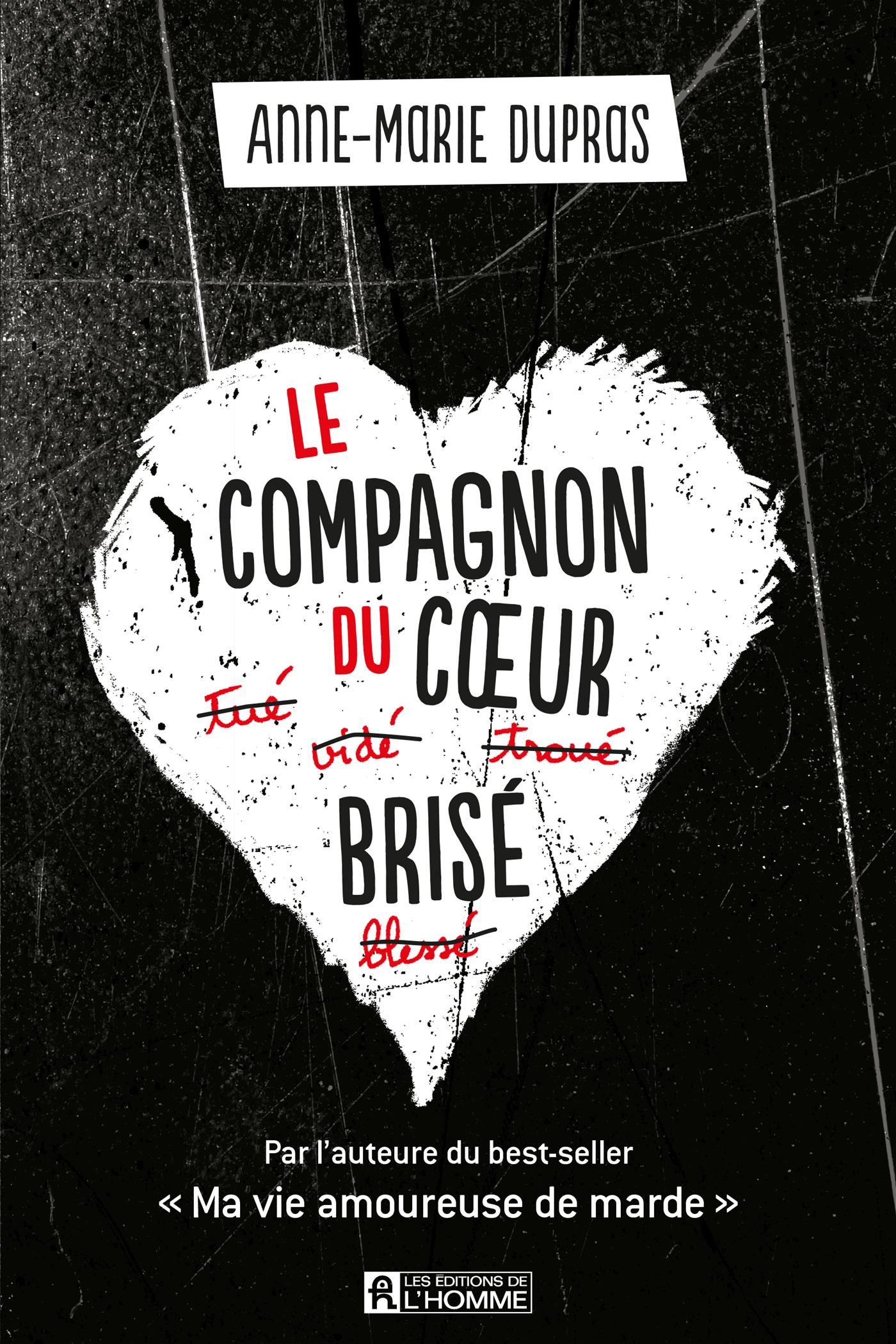 Couverture du livre de Le compagnon du coeur brisé - papier format