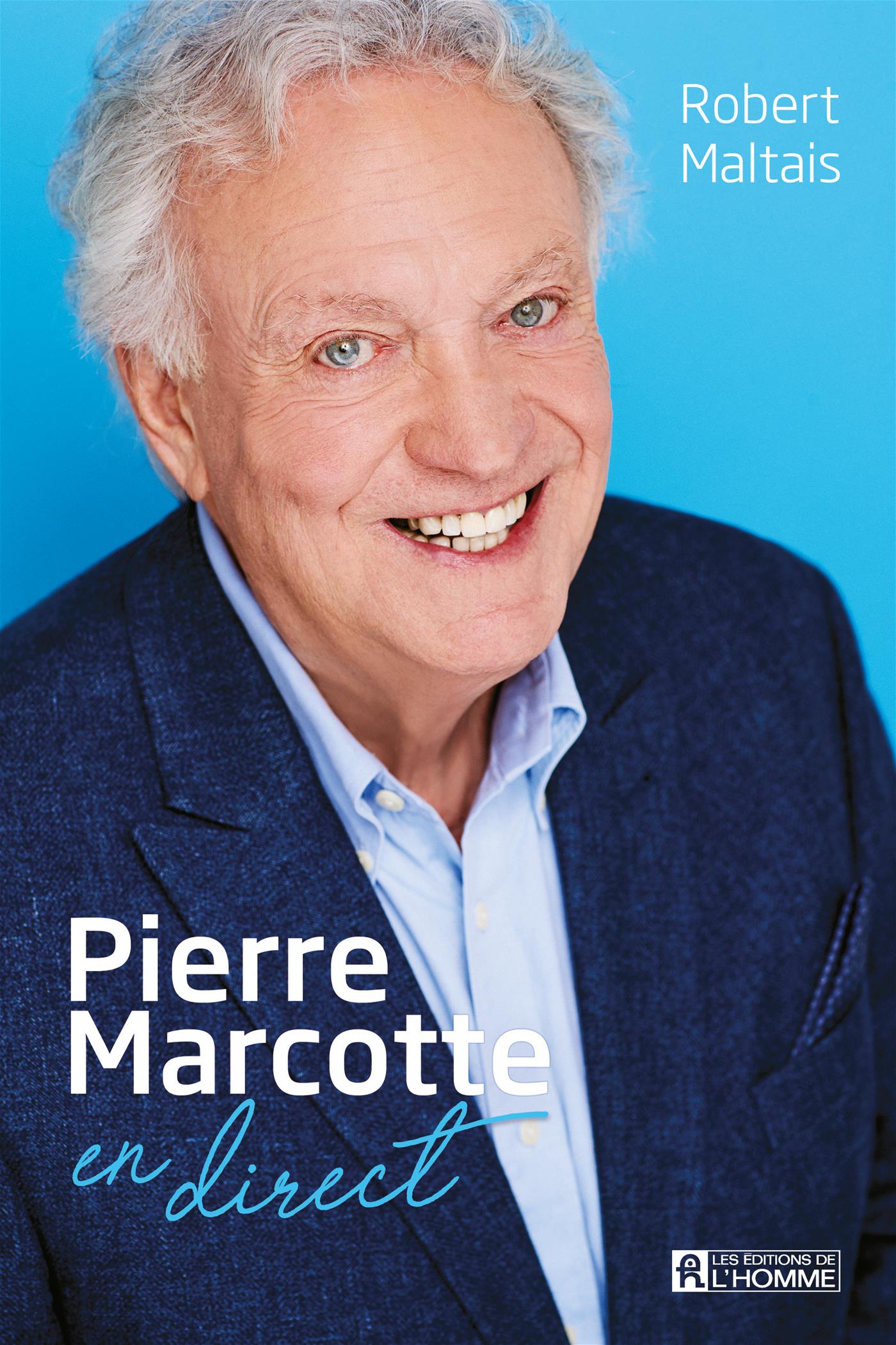 Couverture du livre de Pierre Marcotte en direct - papier format
