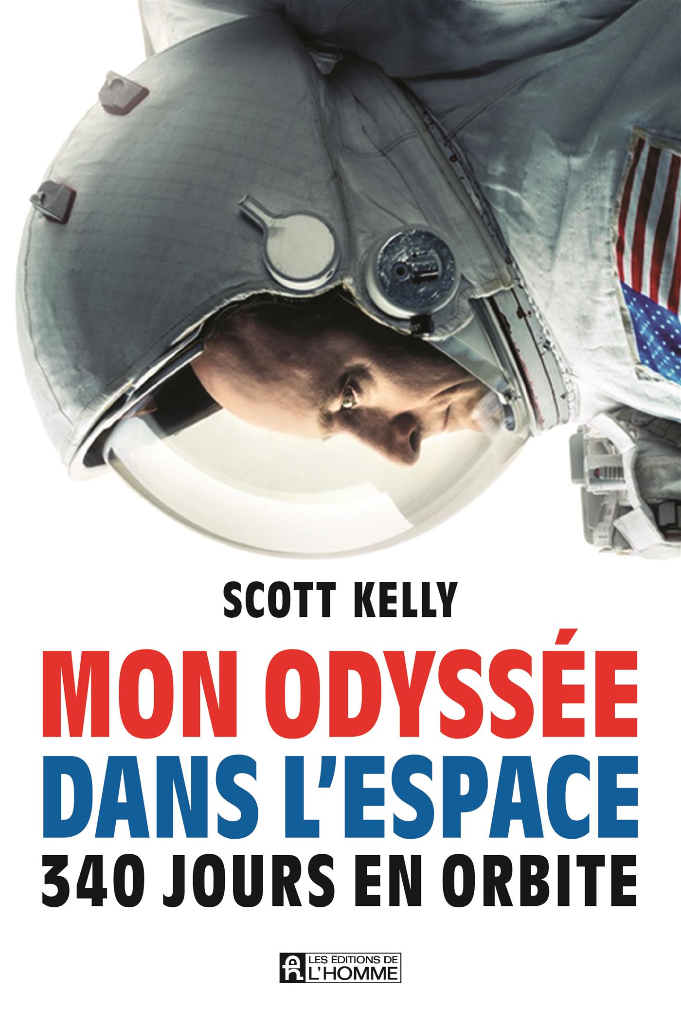 Couverture du livre de Mon odyssée dans l'espace : 340 jours en orbite - papier format