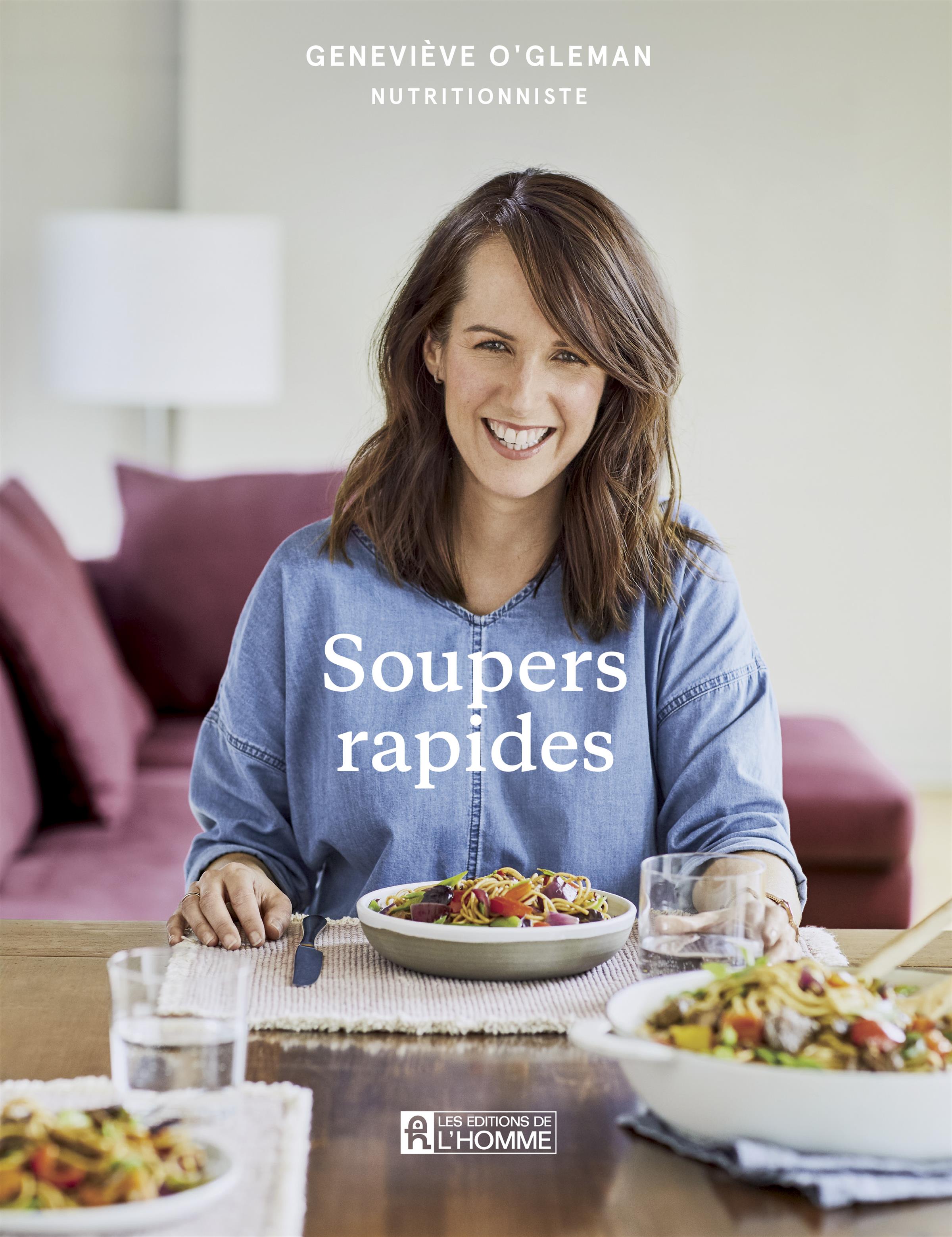 Couverture du livre de Soupers rapides - papier format