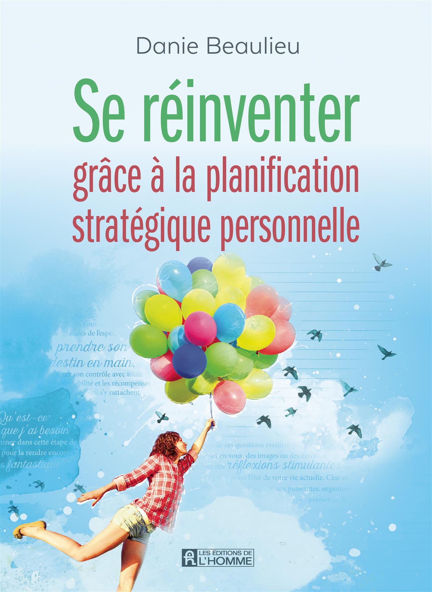 Couverture du livre de Se réinventer grâce à la planification stratégique personnelle - papier format