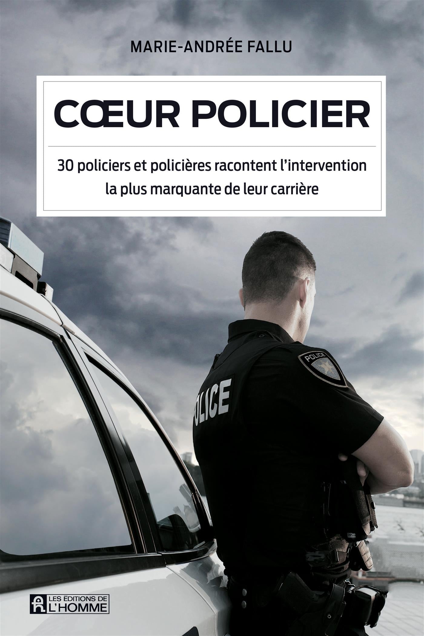 Couverture du livre de Cœur policier - papier format