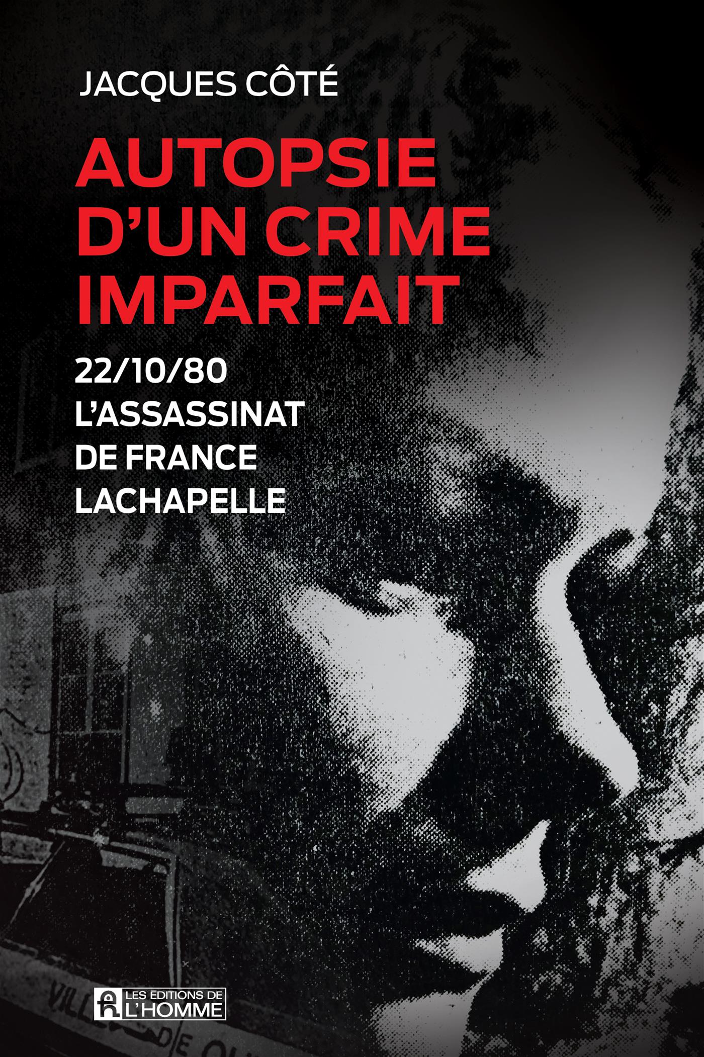 Couverture du livre de Autopsie d'un crime imparfait - papier format