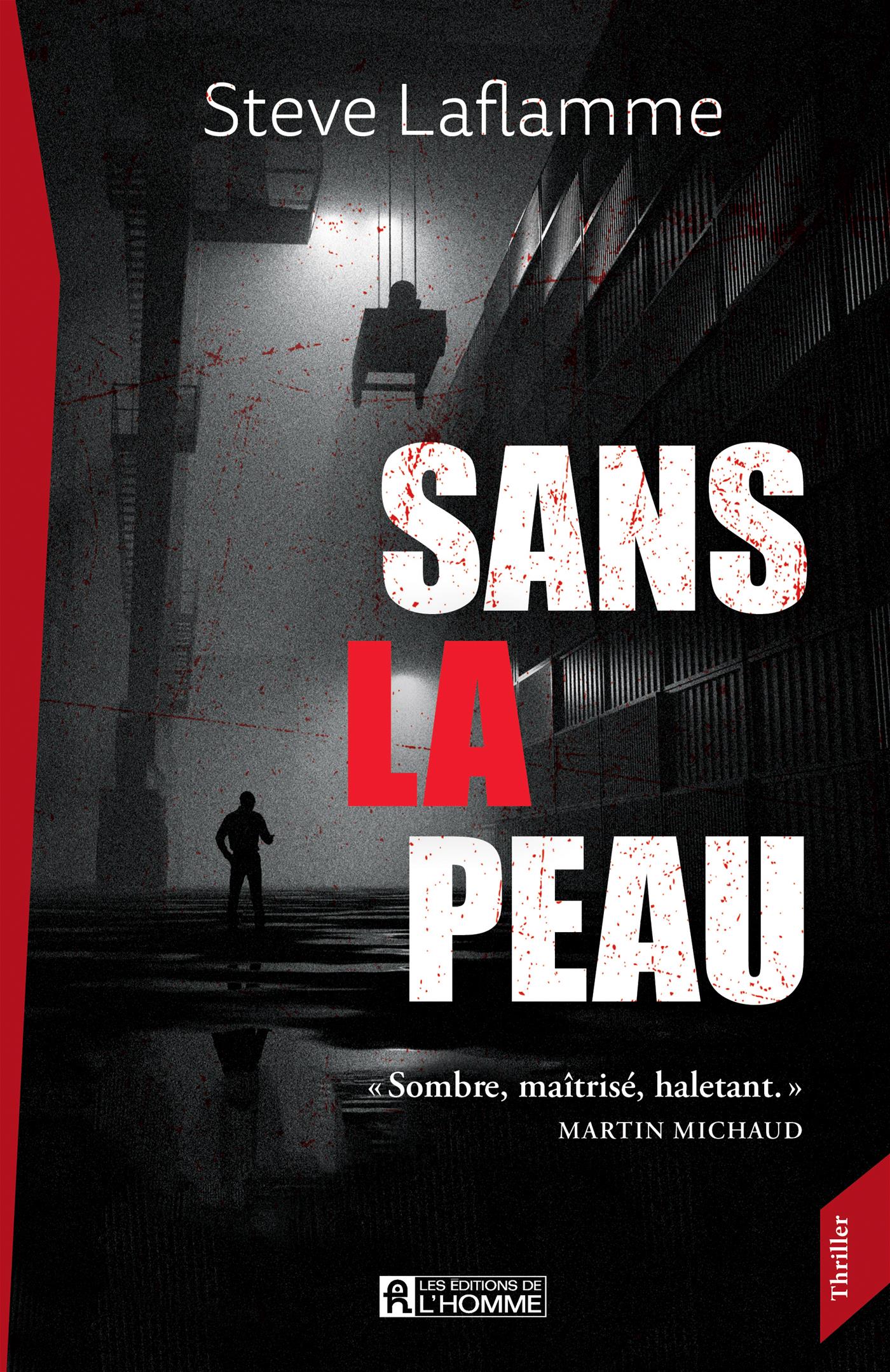 Couverture du livre de Sans la peau - papier format