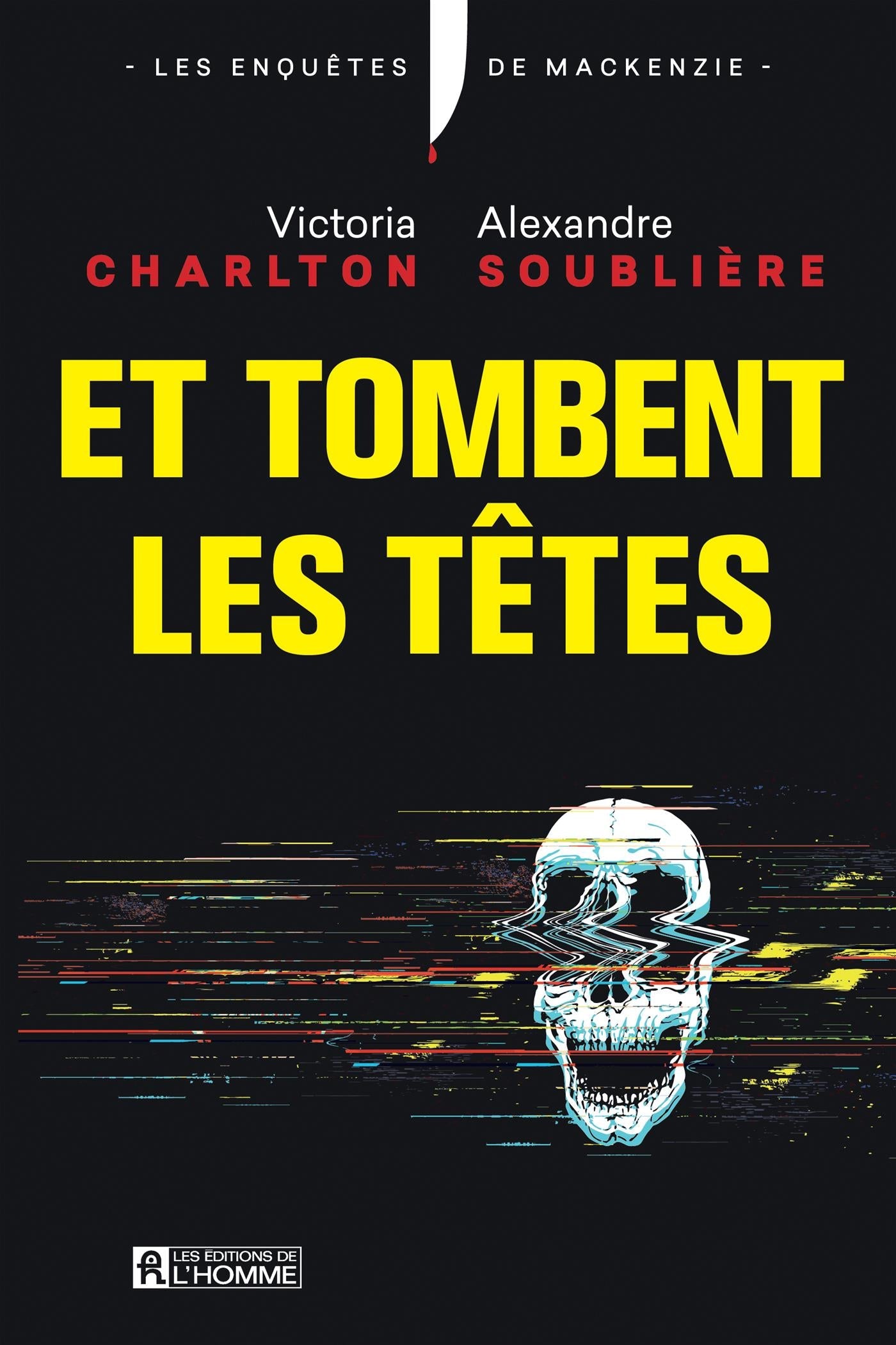 Couverture du livre de Et tombent les têtes - papier format