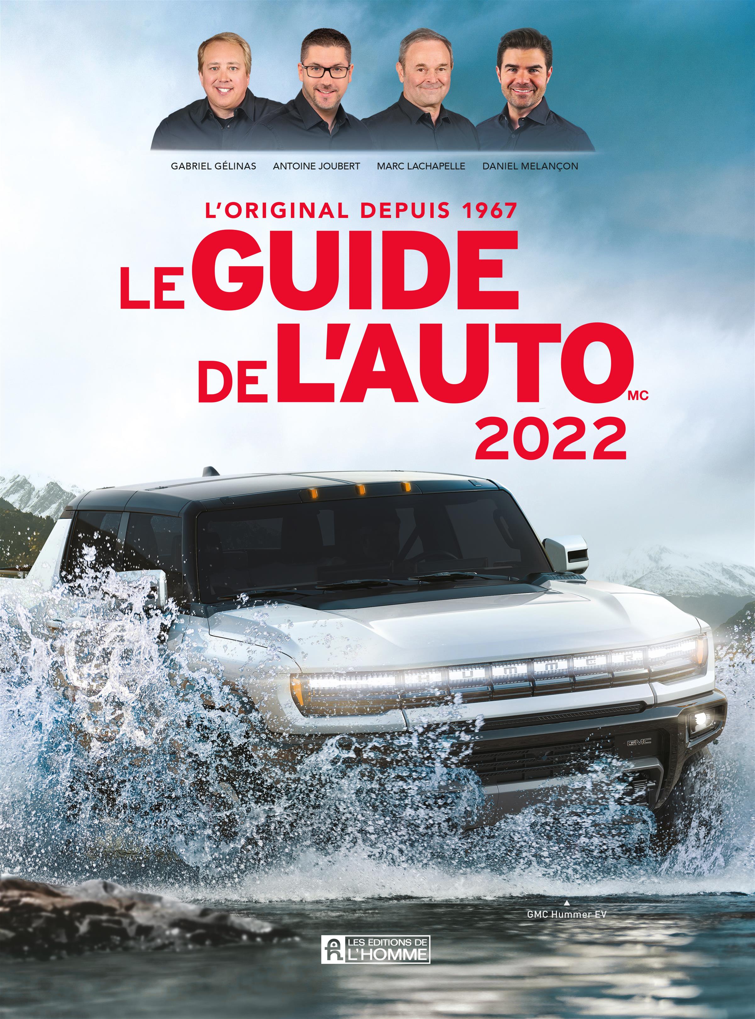 Couverture du livre de Le Guide de l'auto 2022 - papier format