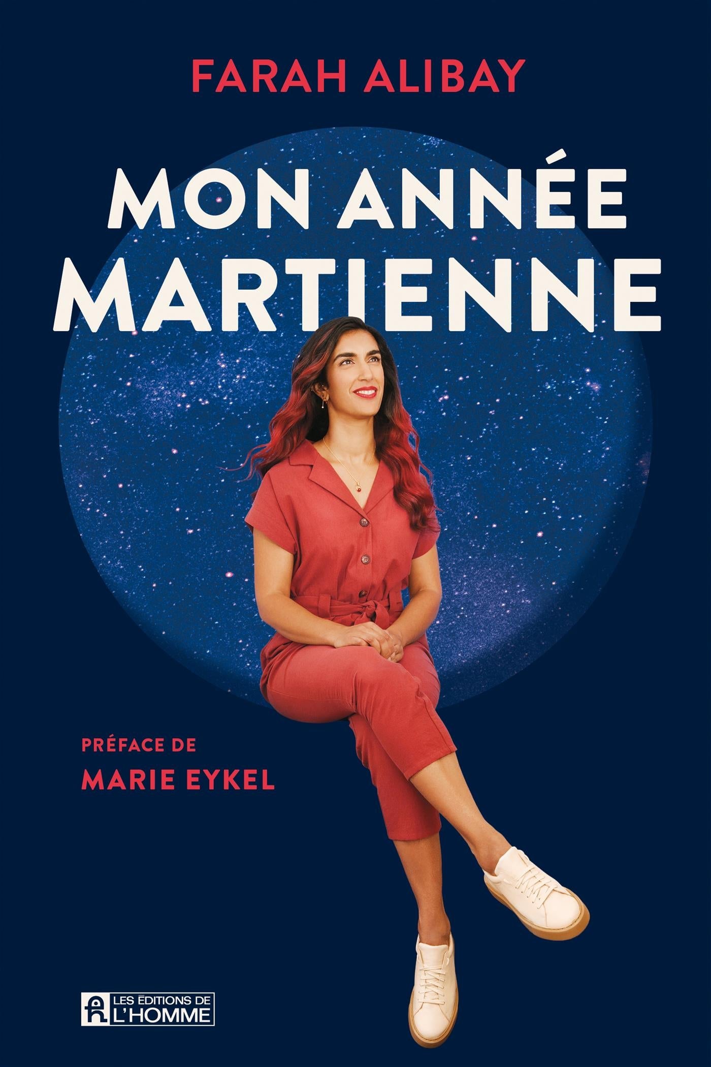 Couverture du livre de Mon année martienne - papier format