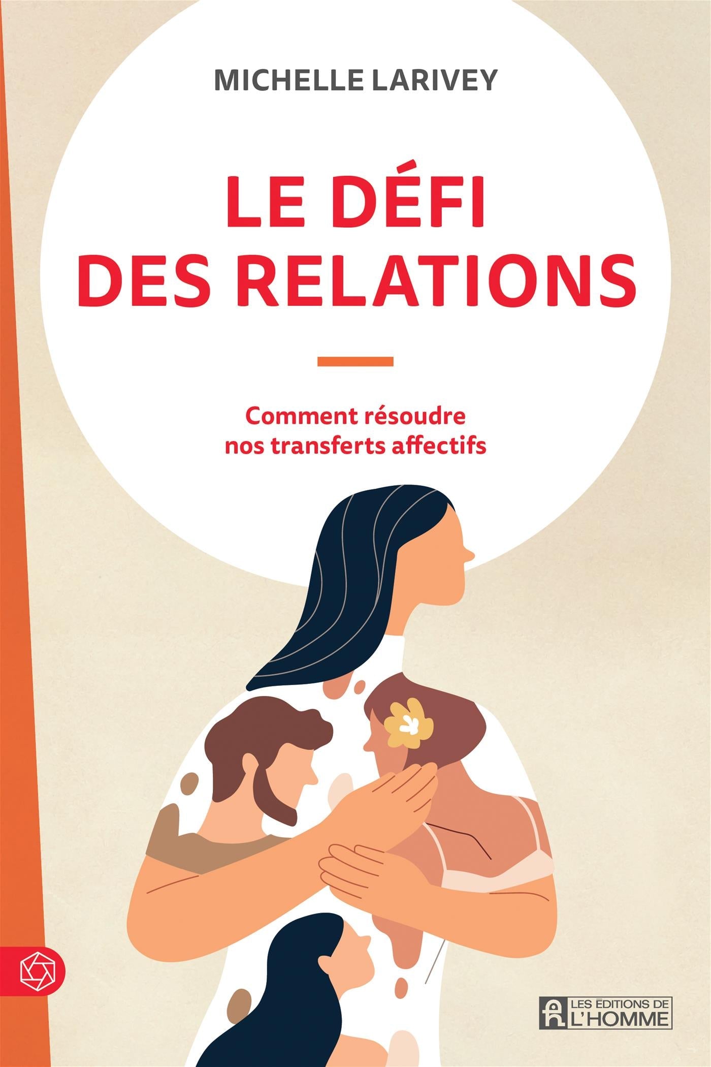 Couverture du livre de Le défi des relations - papier format