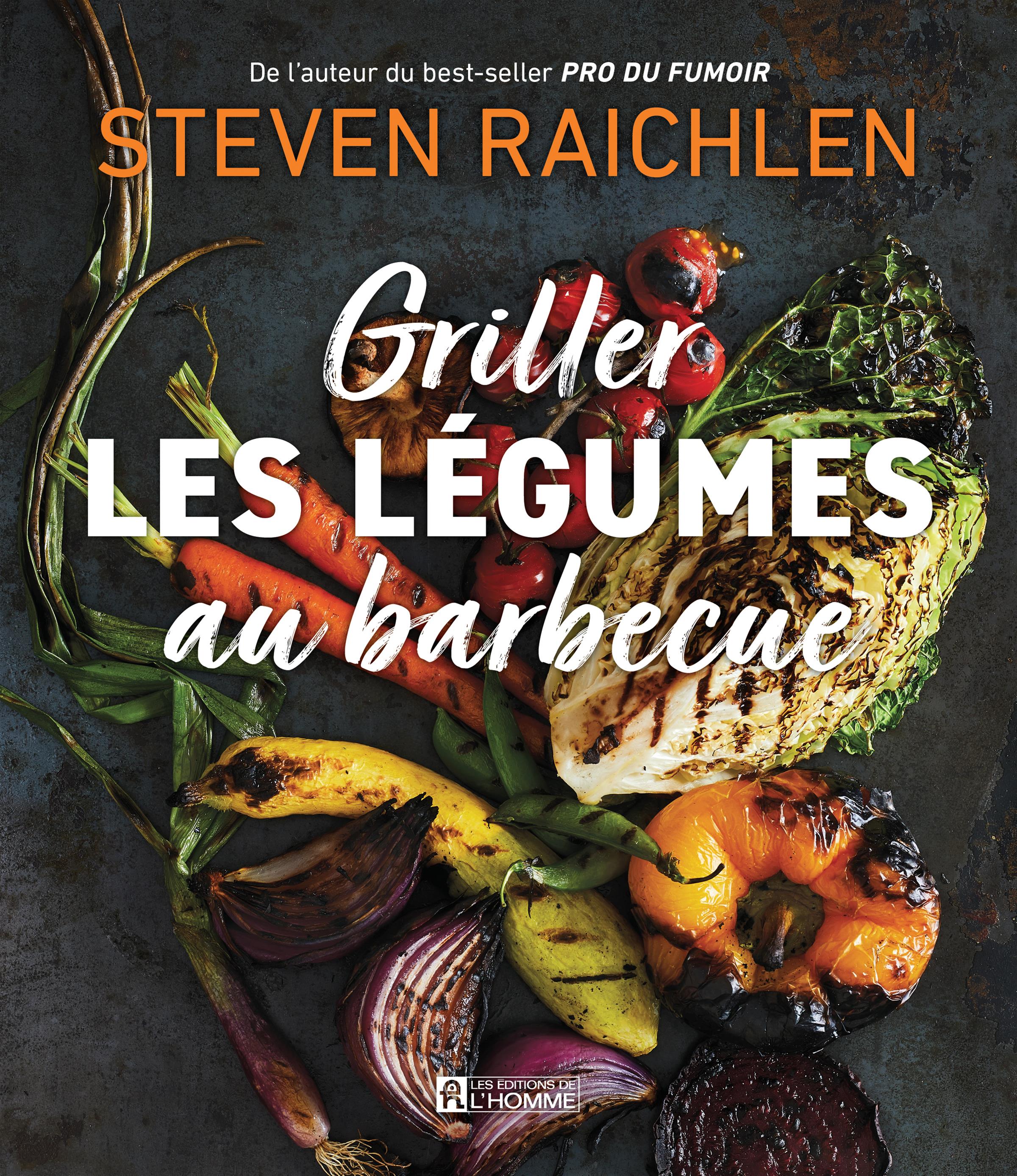 Couverture du livre de Griller les légumes au barbecue - papier format