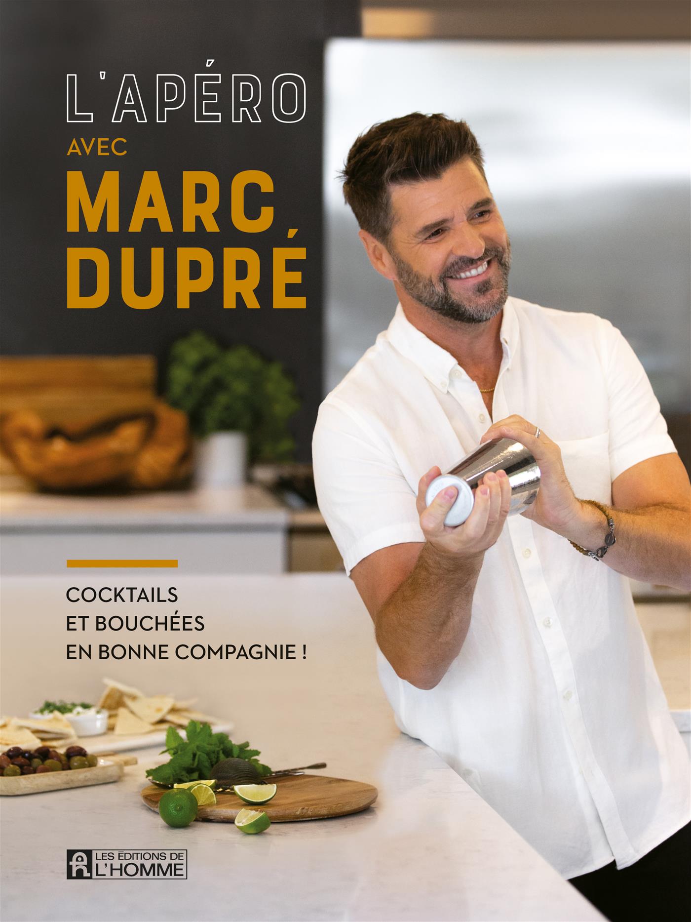 Couverture du livre de L'apéro avec Marc Dupré - papier format