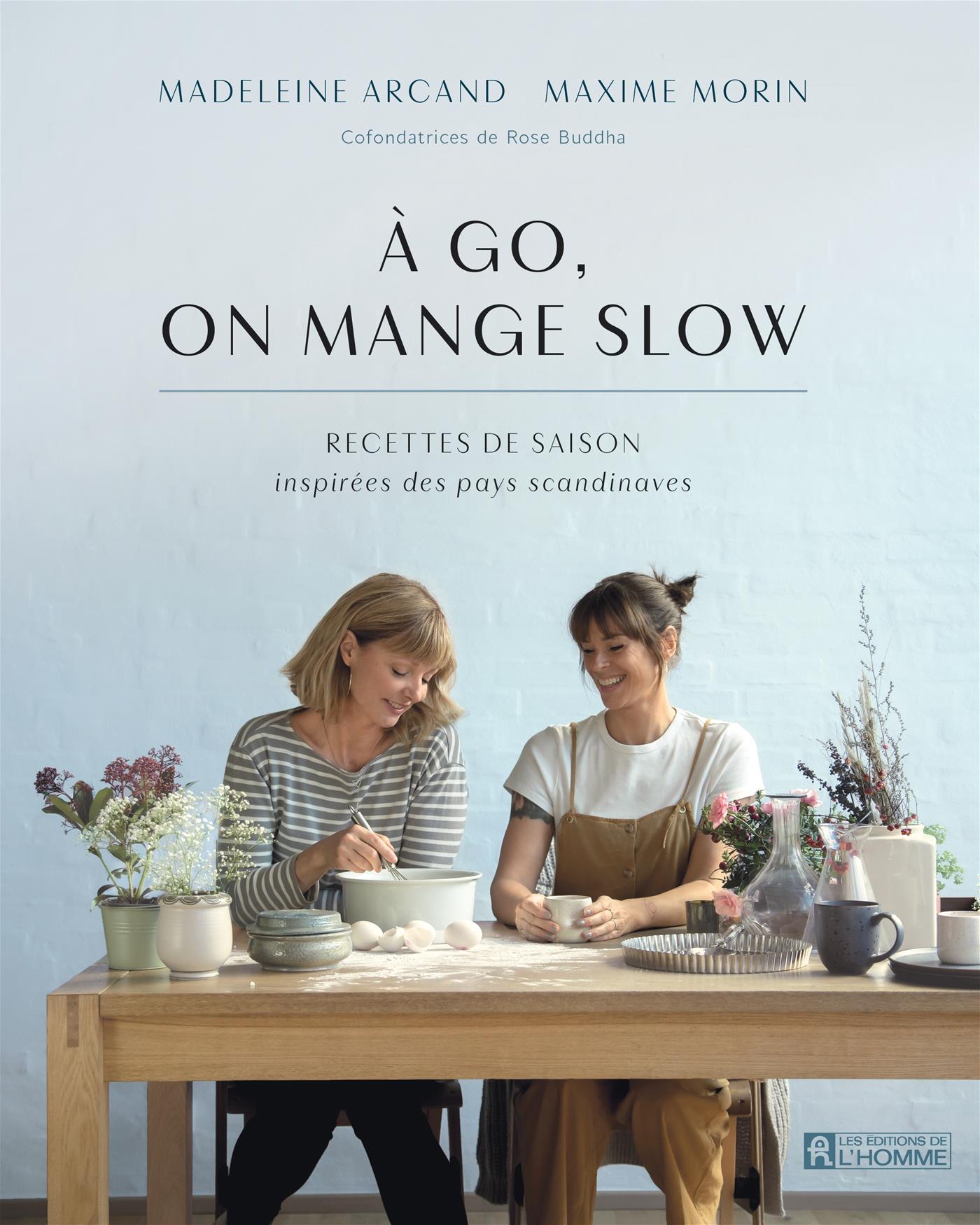 Couverture du livre de À go, on mange slow - papier format