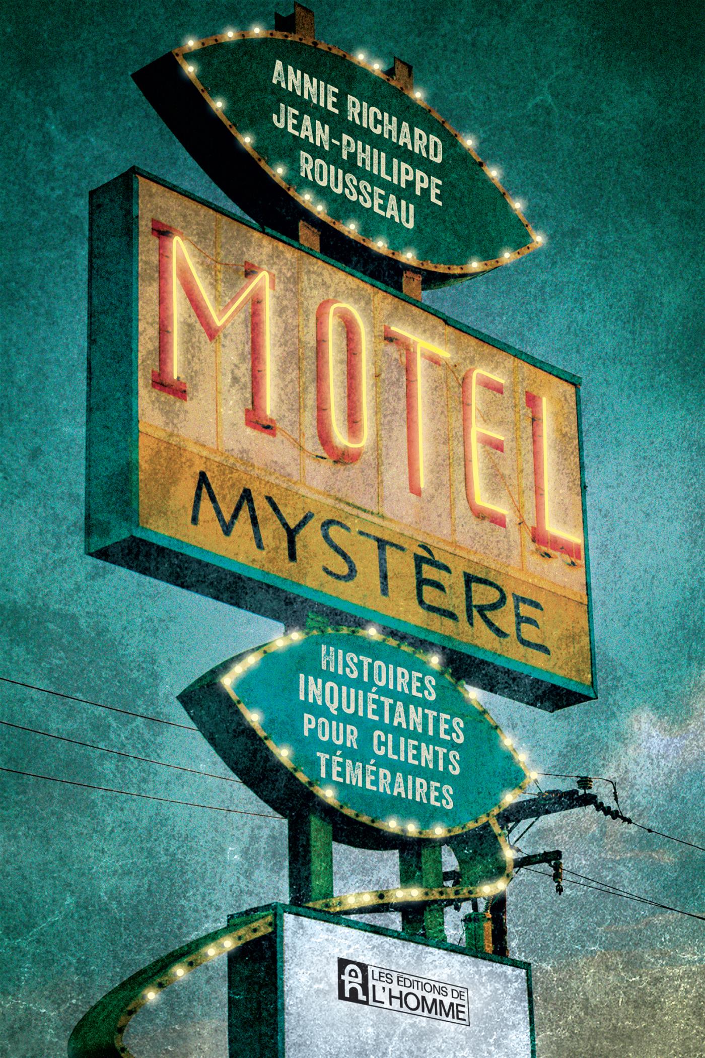 Couverture du livre de Motel Mystère - papier format