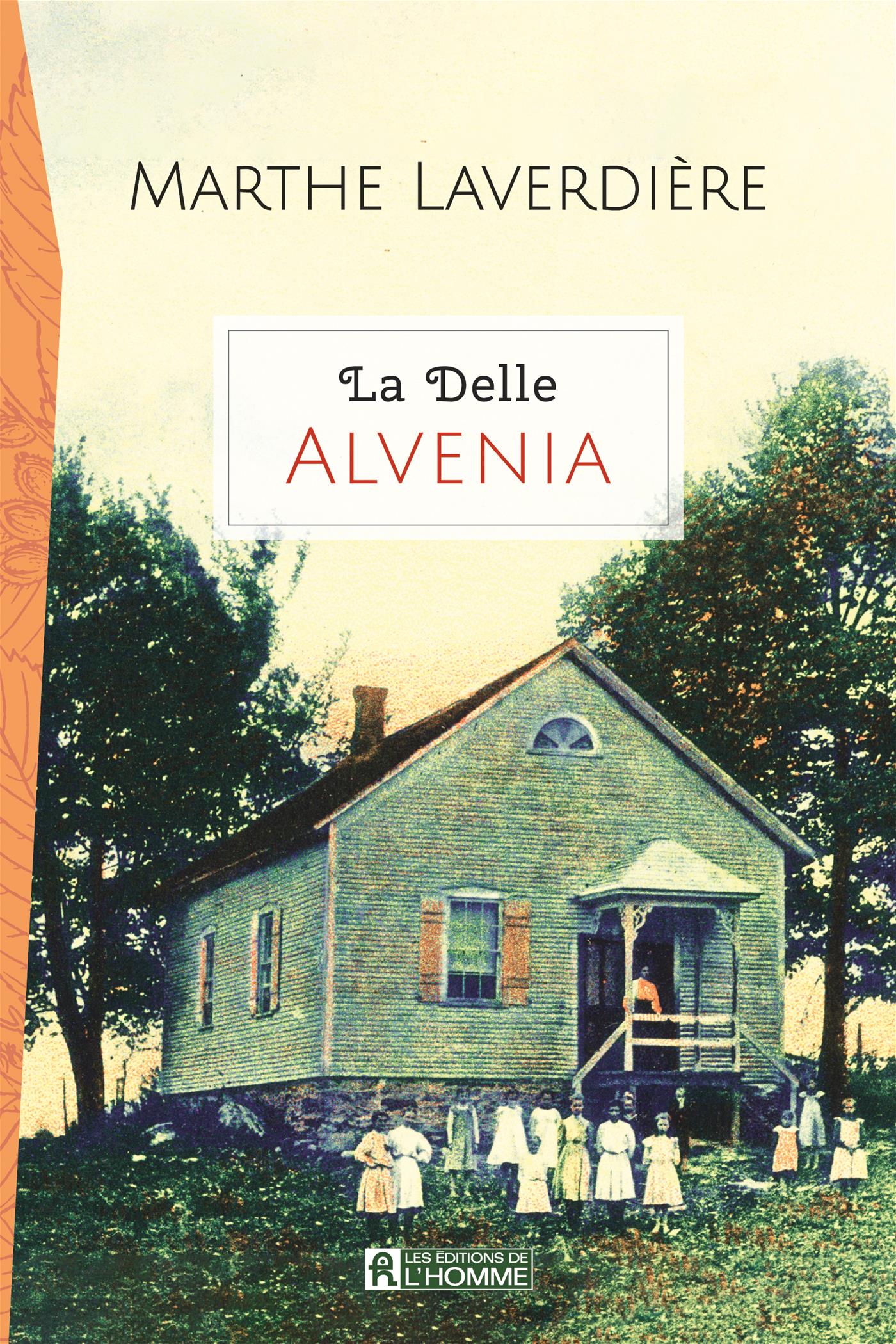Couverture du livre de La Delle - Alvenia - papier format