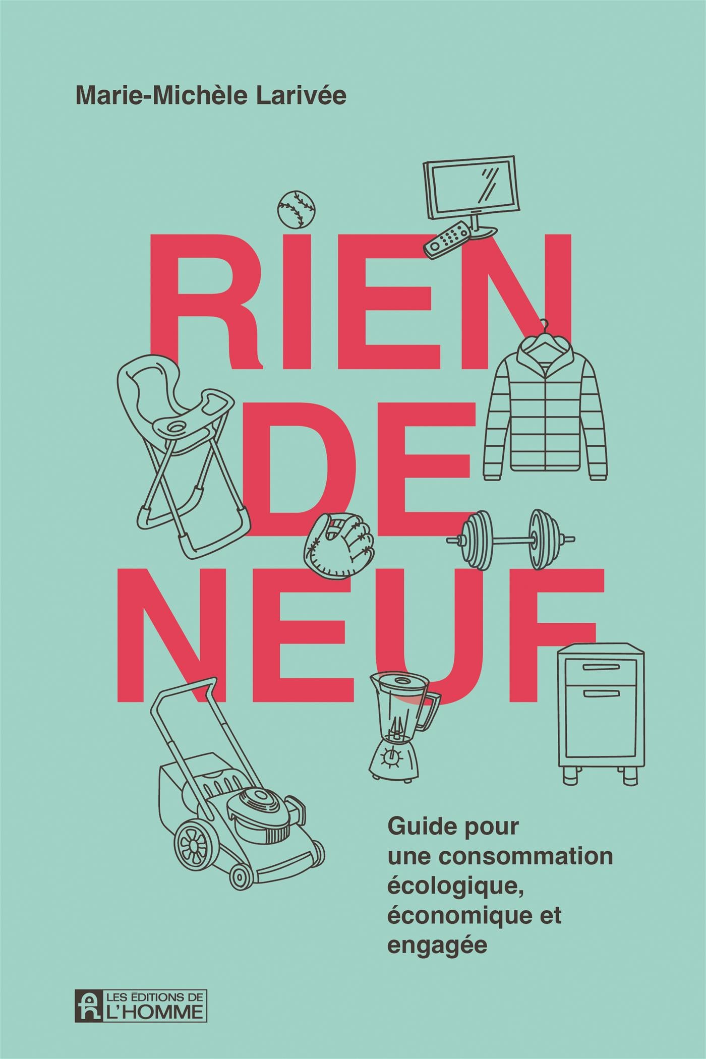 Couverture du livre de Rien de neuf - papier format