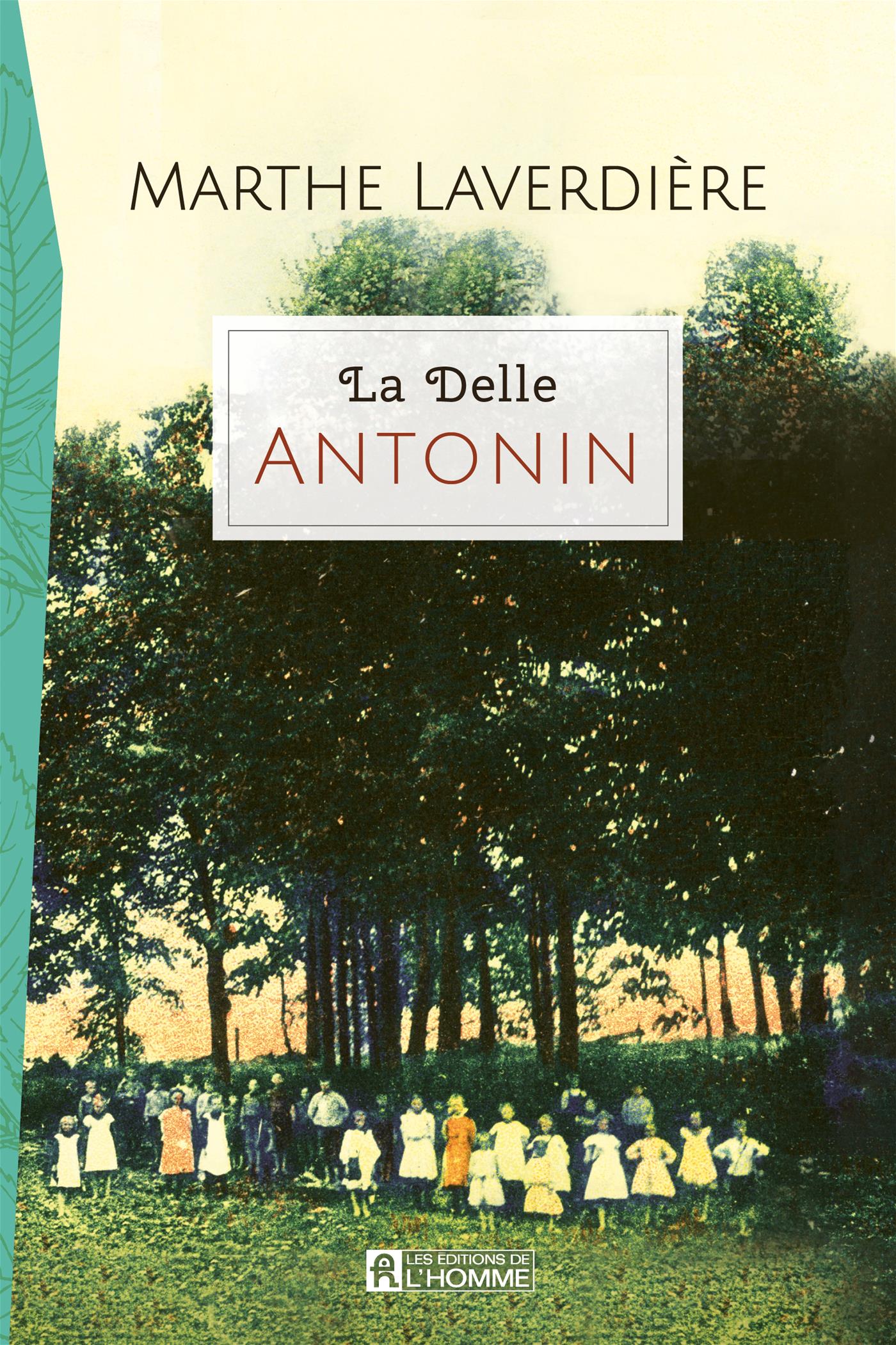 Couverture du livre de La Delle - Antonin - papier format