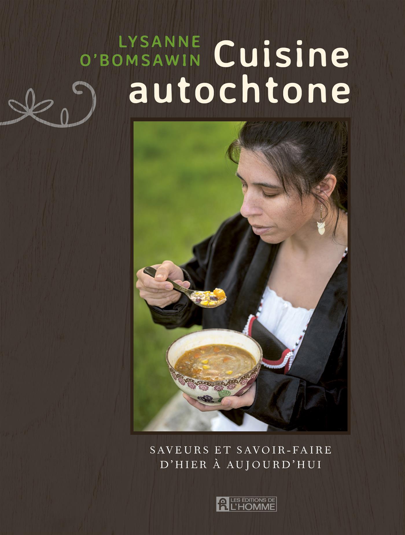 Couverture du livre de Cuisine autochtone - papier format