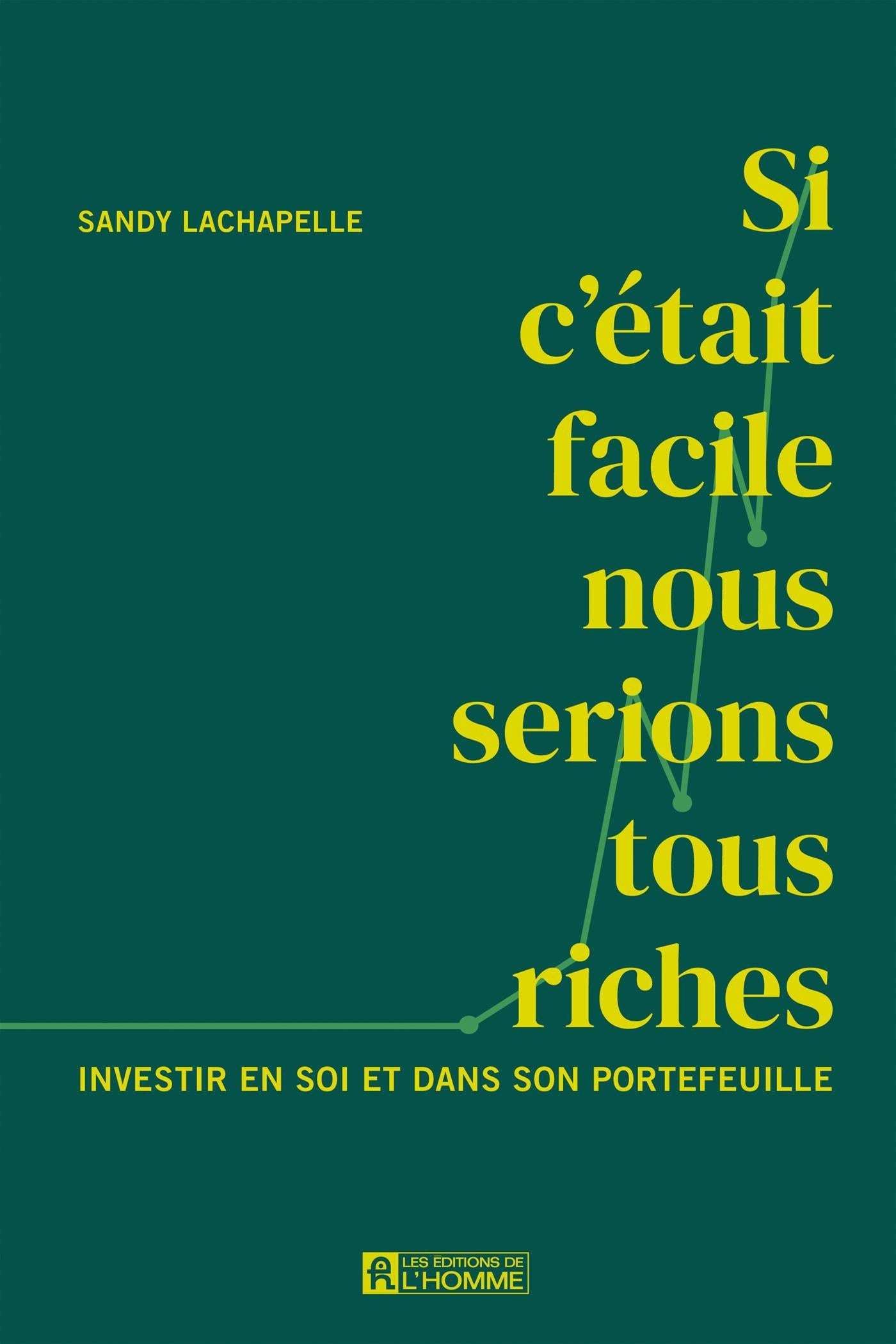 Couverture du livre de Si c'était facile, nous serions tous riches ! - papier format